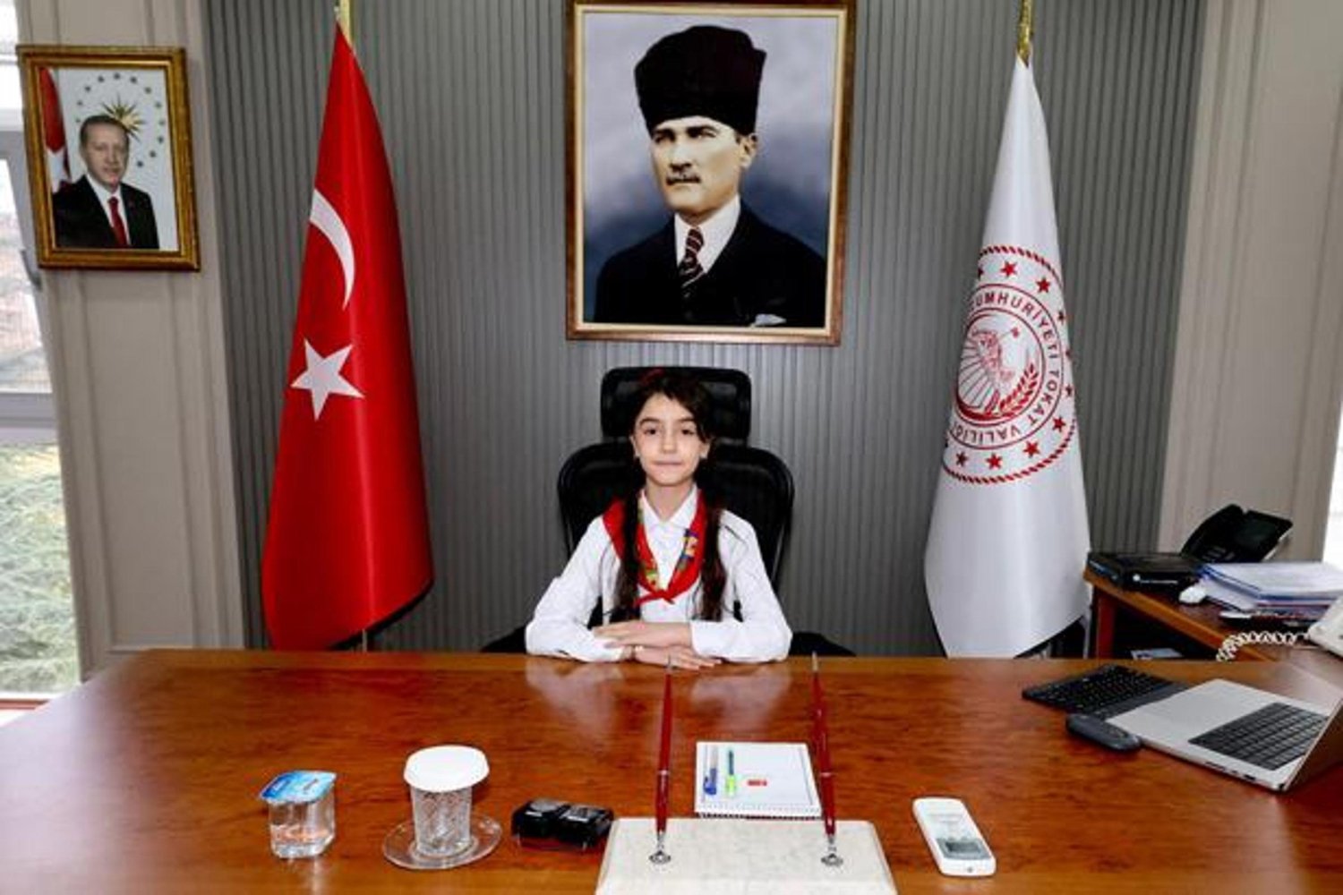 Tokat'ta Çocuklar İçin Minik Valilik Heyecanı Güvenliği Artırdı