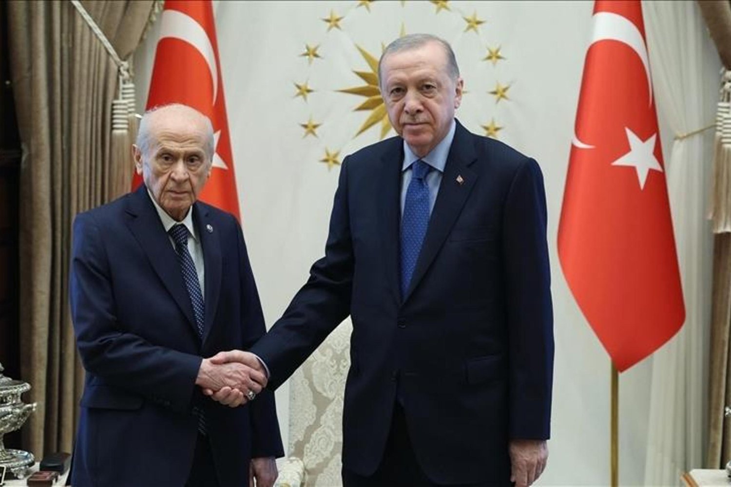 Görüntüleri Güncelleniyor: Erdoğan ve Bahçeli 17.30'da Buluşacak
