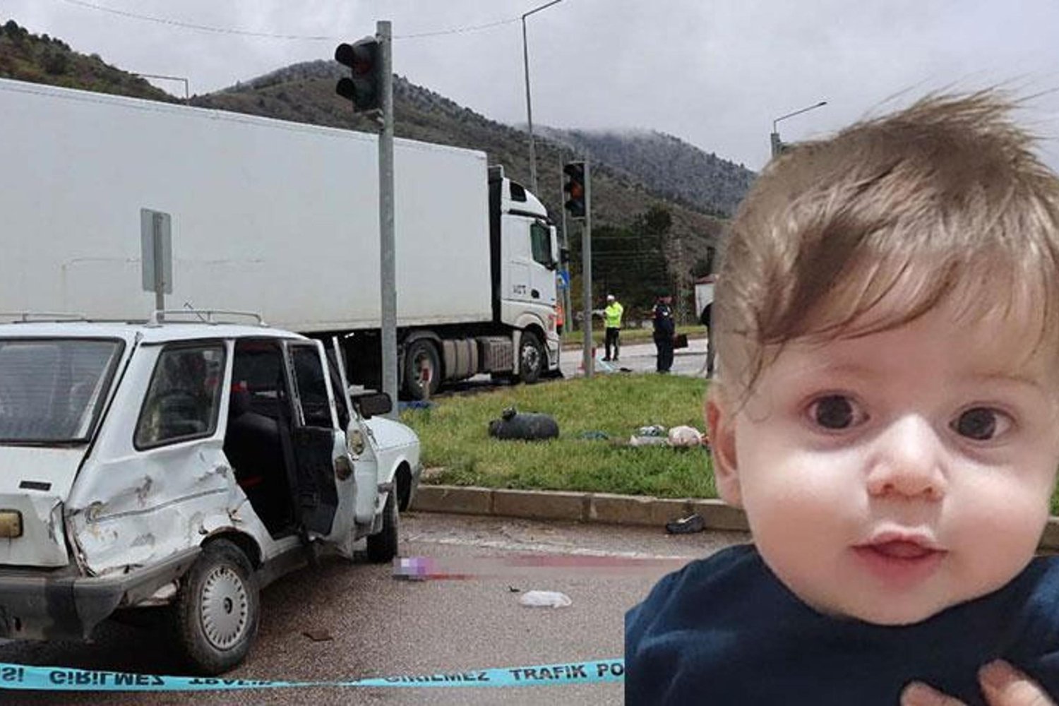 Amasya Kaza Haberleri: Ailesiyle Dönen Bir Otomobil TIR ile Çarpıştı ve Bebek Ölümüne Neden Oldu