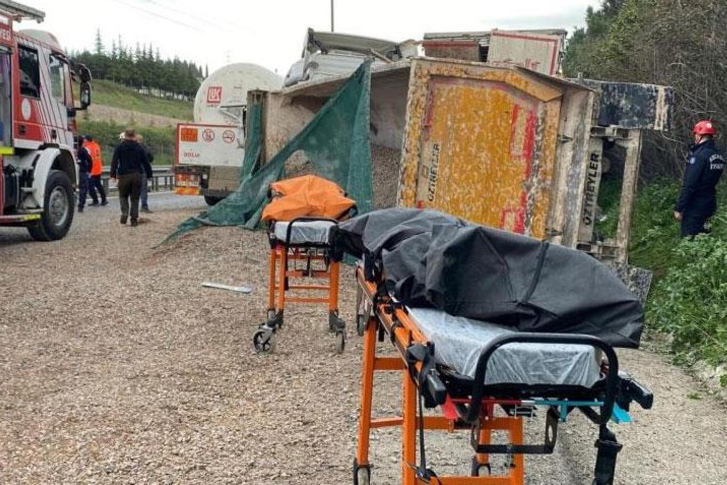 Kaza Ankara TEM Otoyolu Malta Mahallesi'nde Can Almaya Neden Oldu