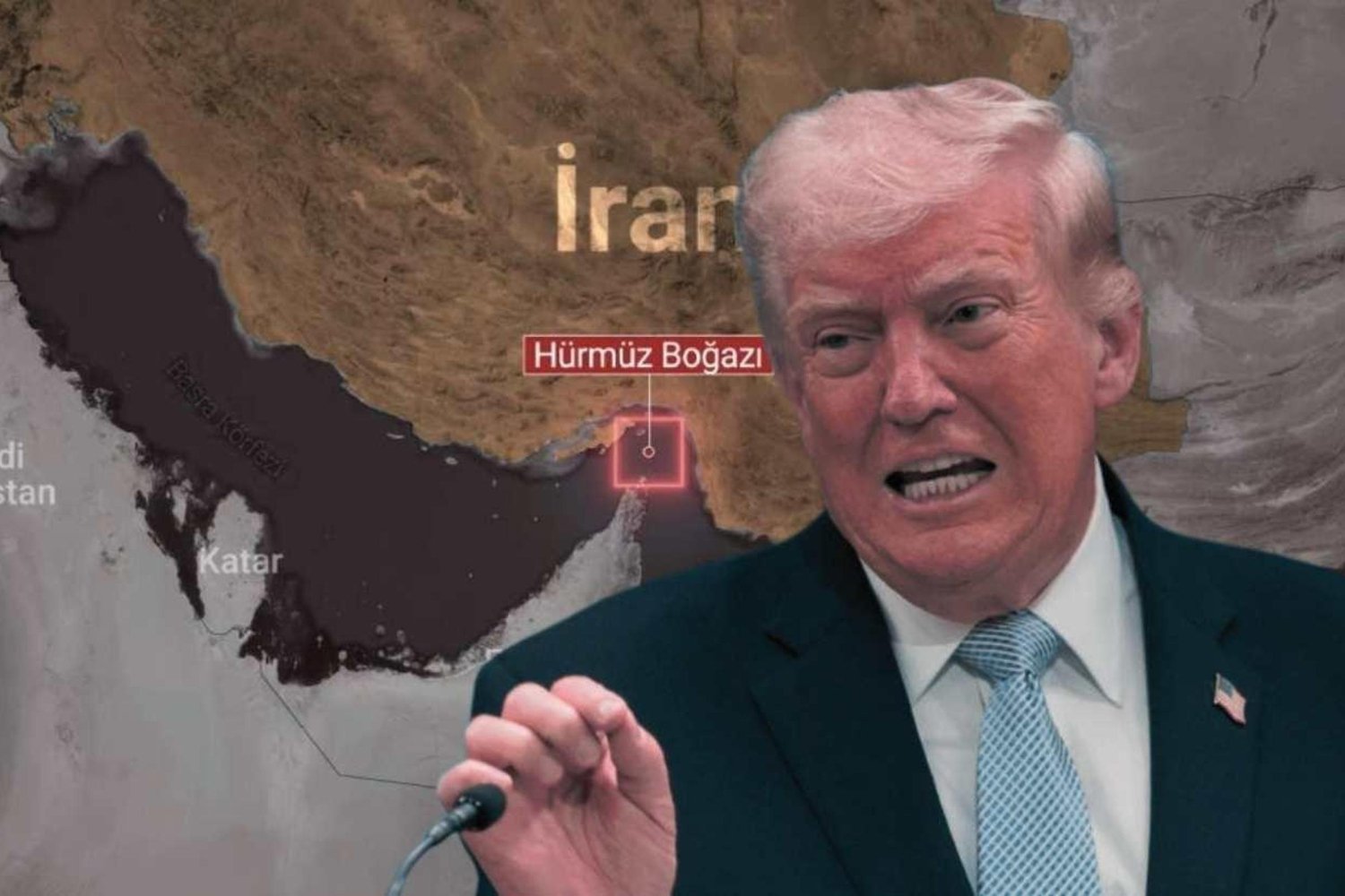 Trump'tan Hürmüz Boğazı'nda Deniz Ablukası ve İran Nükleer Vurgusu