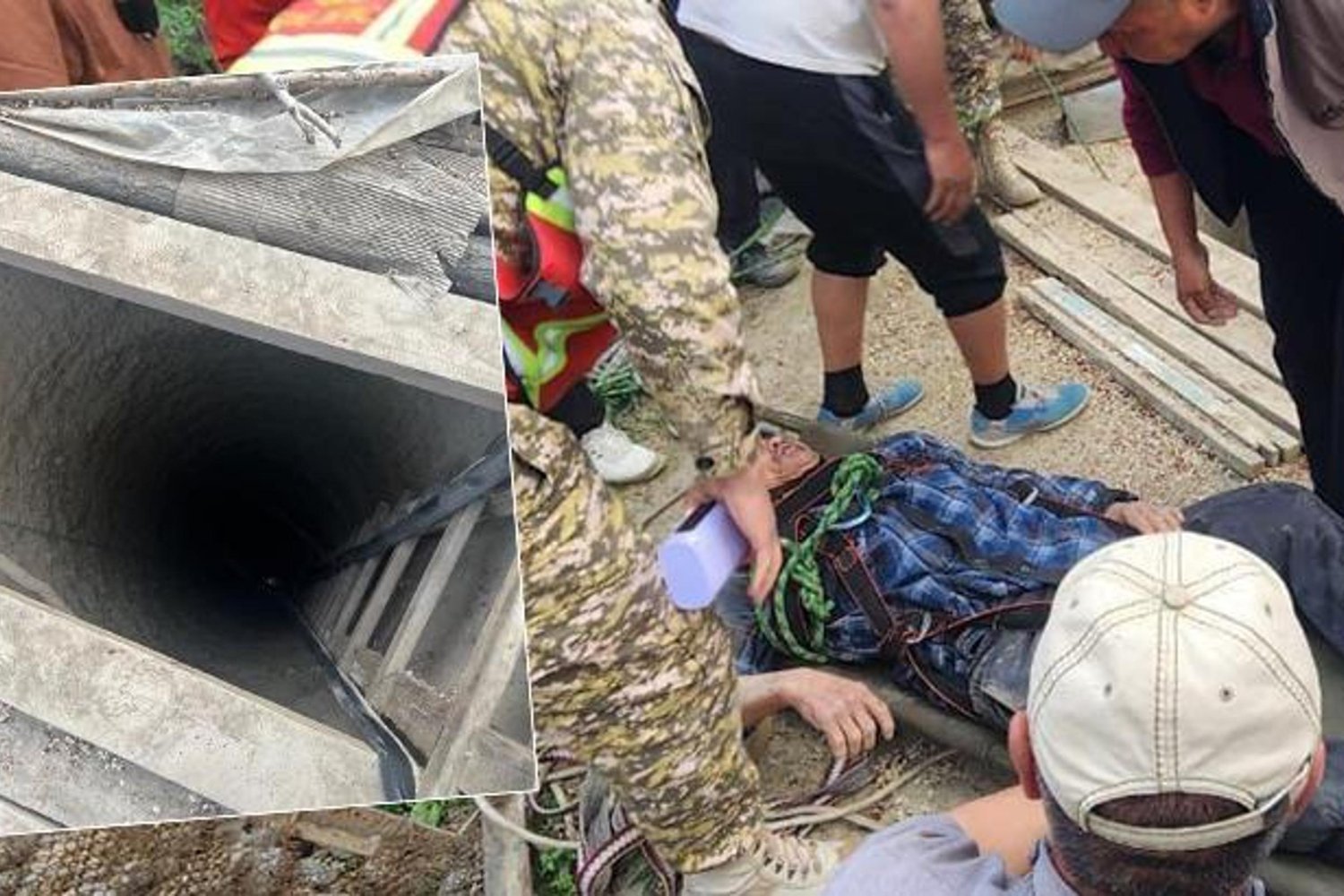 Kırgızistan'da 65 Yaşındaki Adam Kuyuya Düşüp Günlerce Mahsur Kaldı