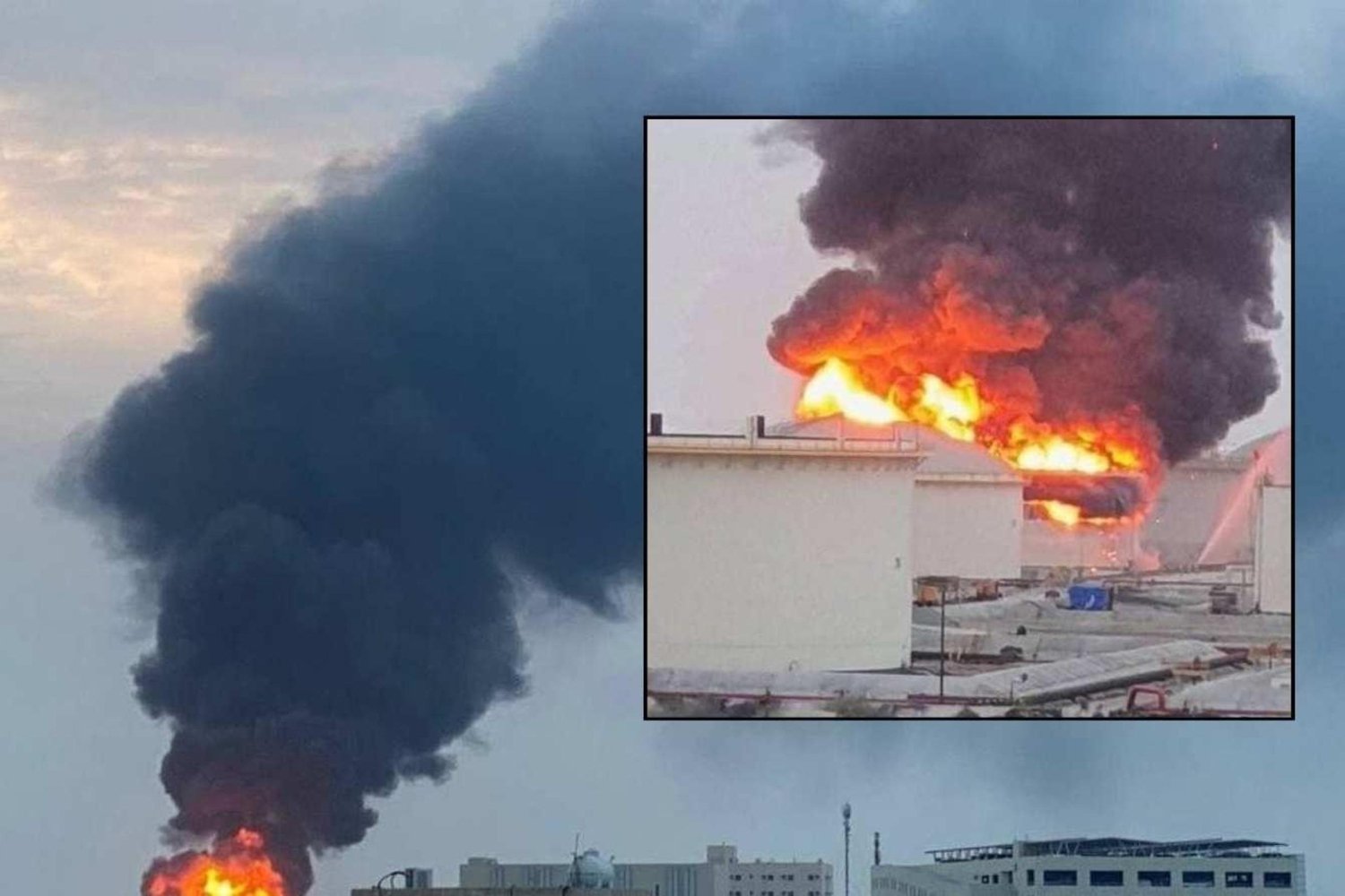 İran'dan Bahreyn'in En Büyük Petrol Rafinerisine Saldırı: Büyük Yangın Çıktı