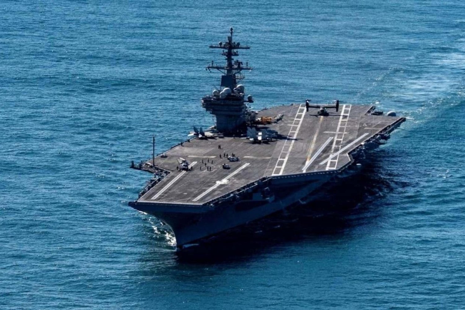 ABD'nin Gururu USS Gerald R. Ford 295 Gün Denizde: Rekor ve Gerilim Dönemi