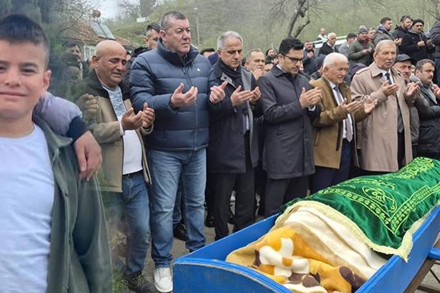 Zonguldak'ta 12 Yaşındaki Emircan Göletinde Boğuldu, Dualarla Toprağa Verildi