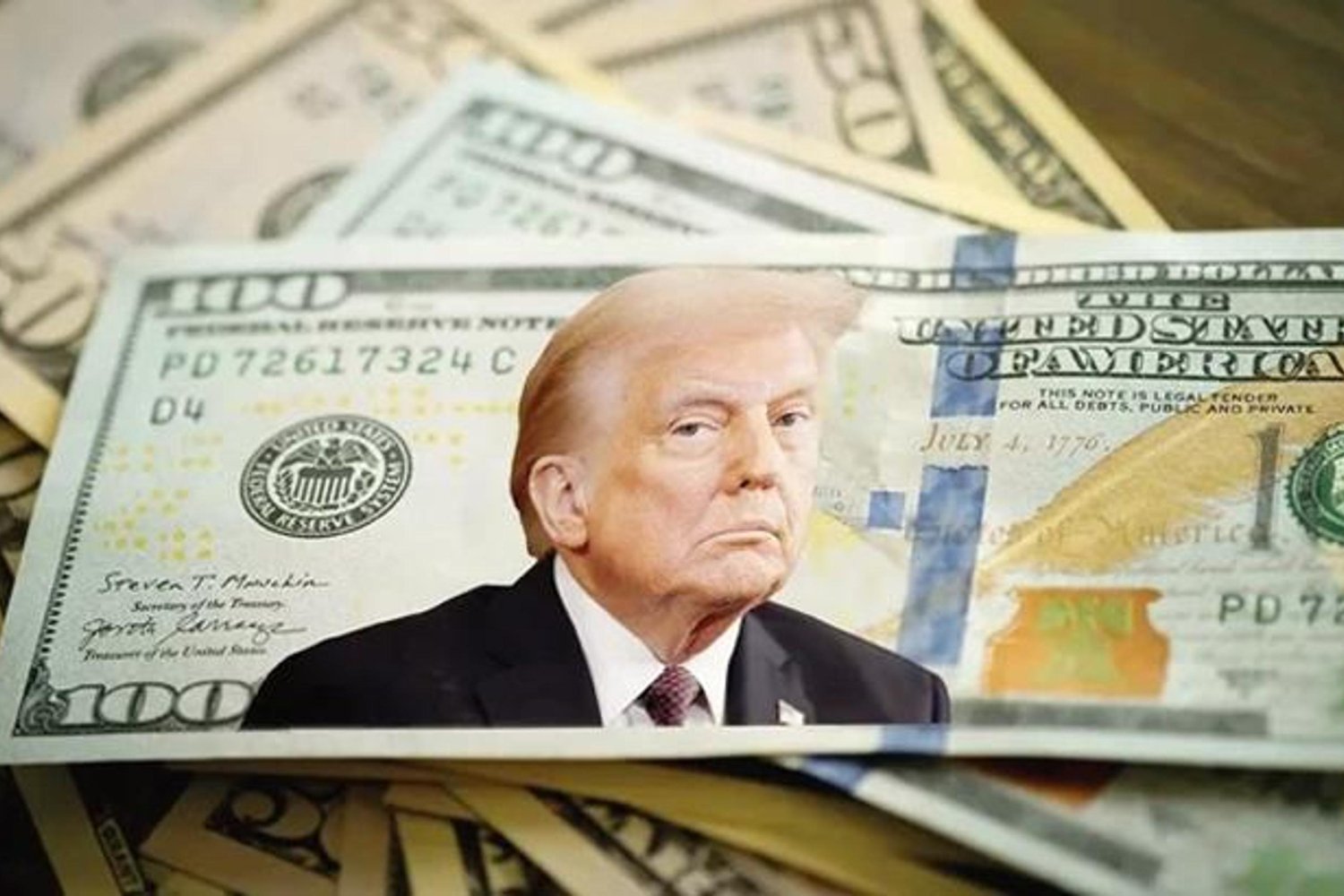 ABD'de Trump Resimli 250 Doları Banknotlar Tartışılıyor