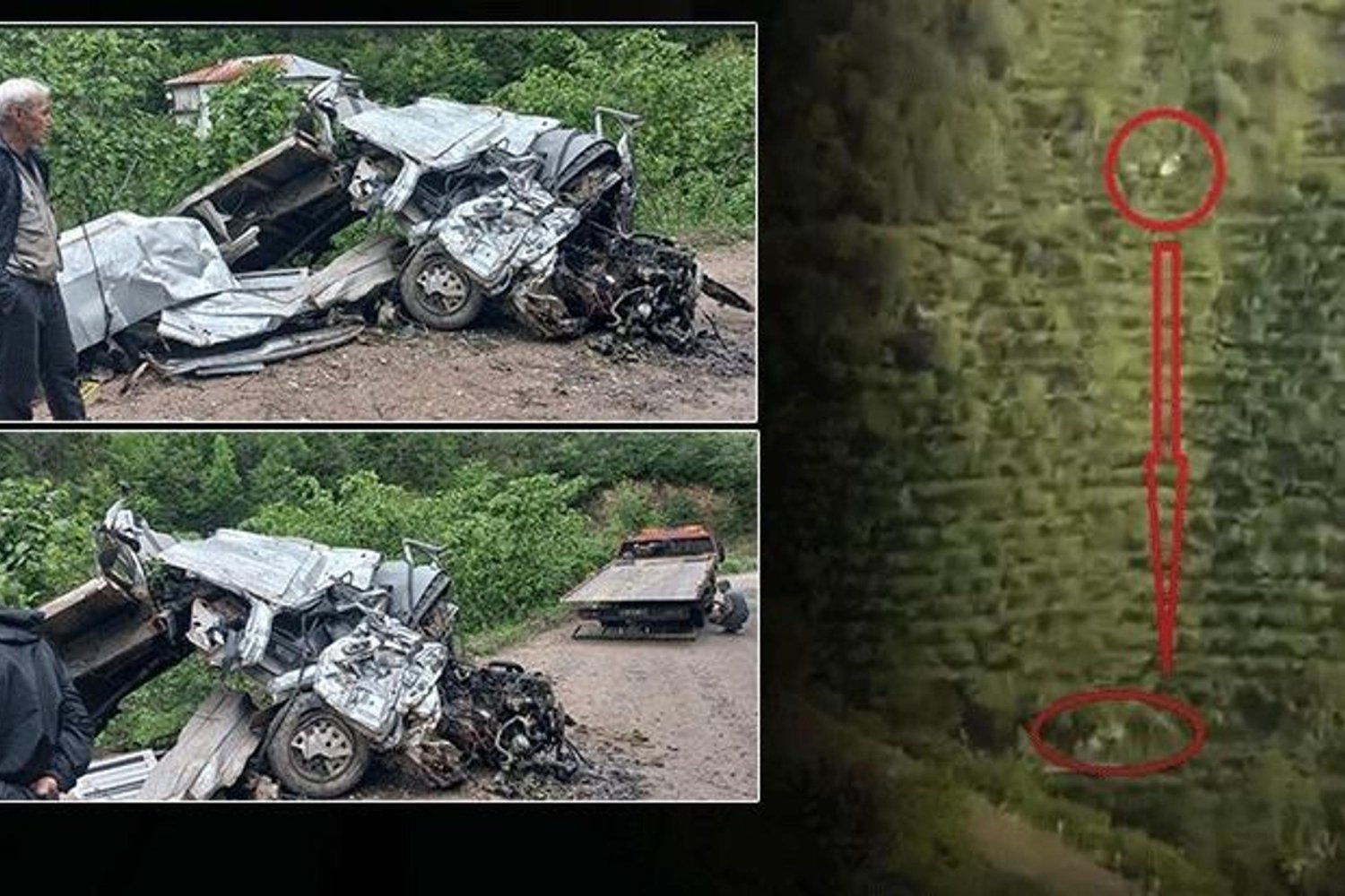 Giresun'da Kamyonet Takla Attı: Sürücü Mucizevi Şekilde Kurtuldu
