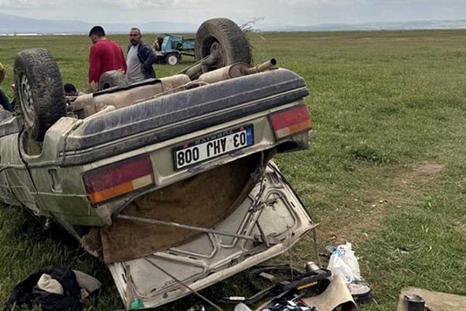 Kaza Sonrası Afyon’da Yürekleri Dağıtan Gelişme: 1 Kişi Hayatını Kaybetti
