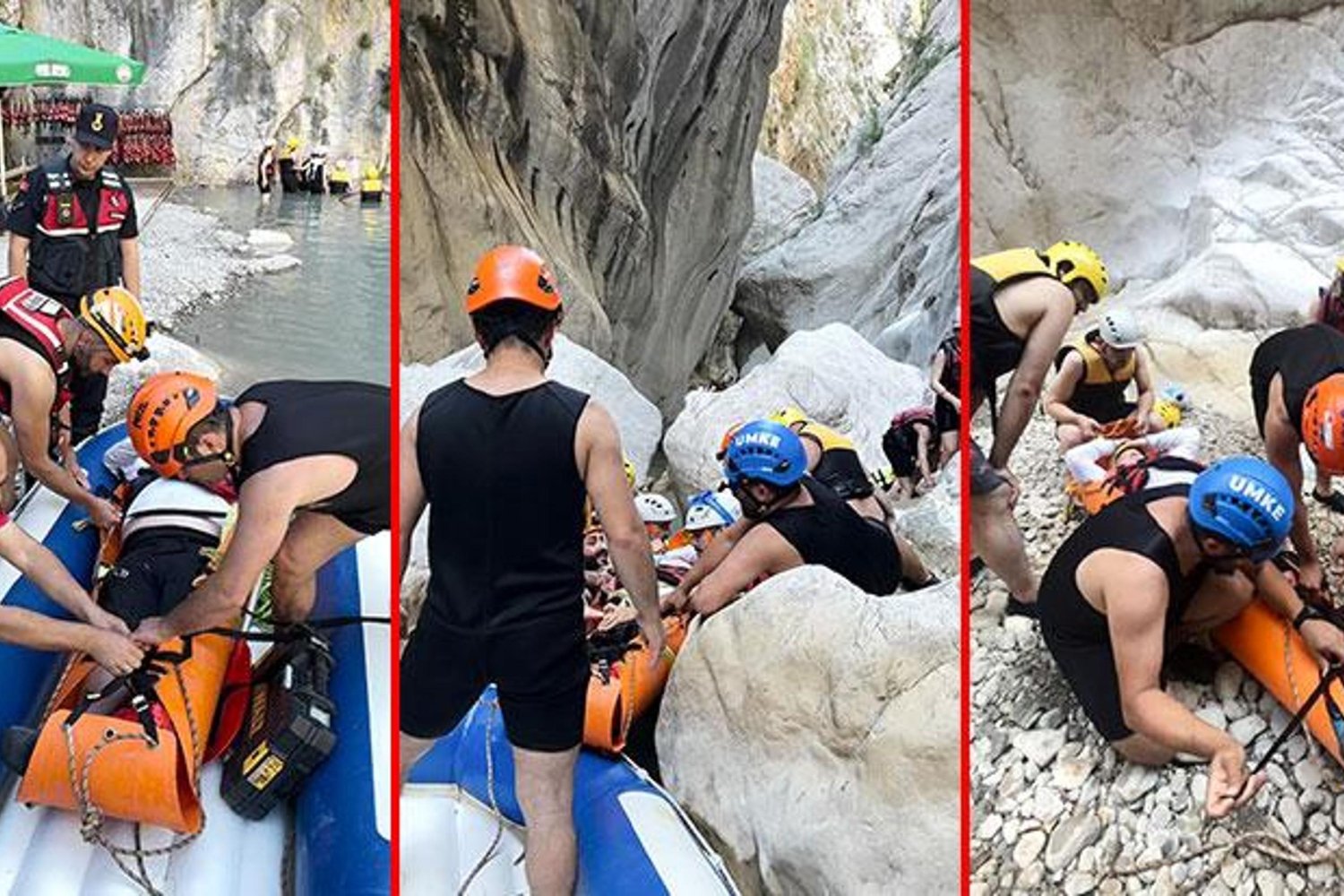 Kurban Bayramı'nda Kemer'de Turist Düşmesi: Ayağından Yaralandı, Kurtarıldı