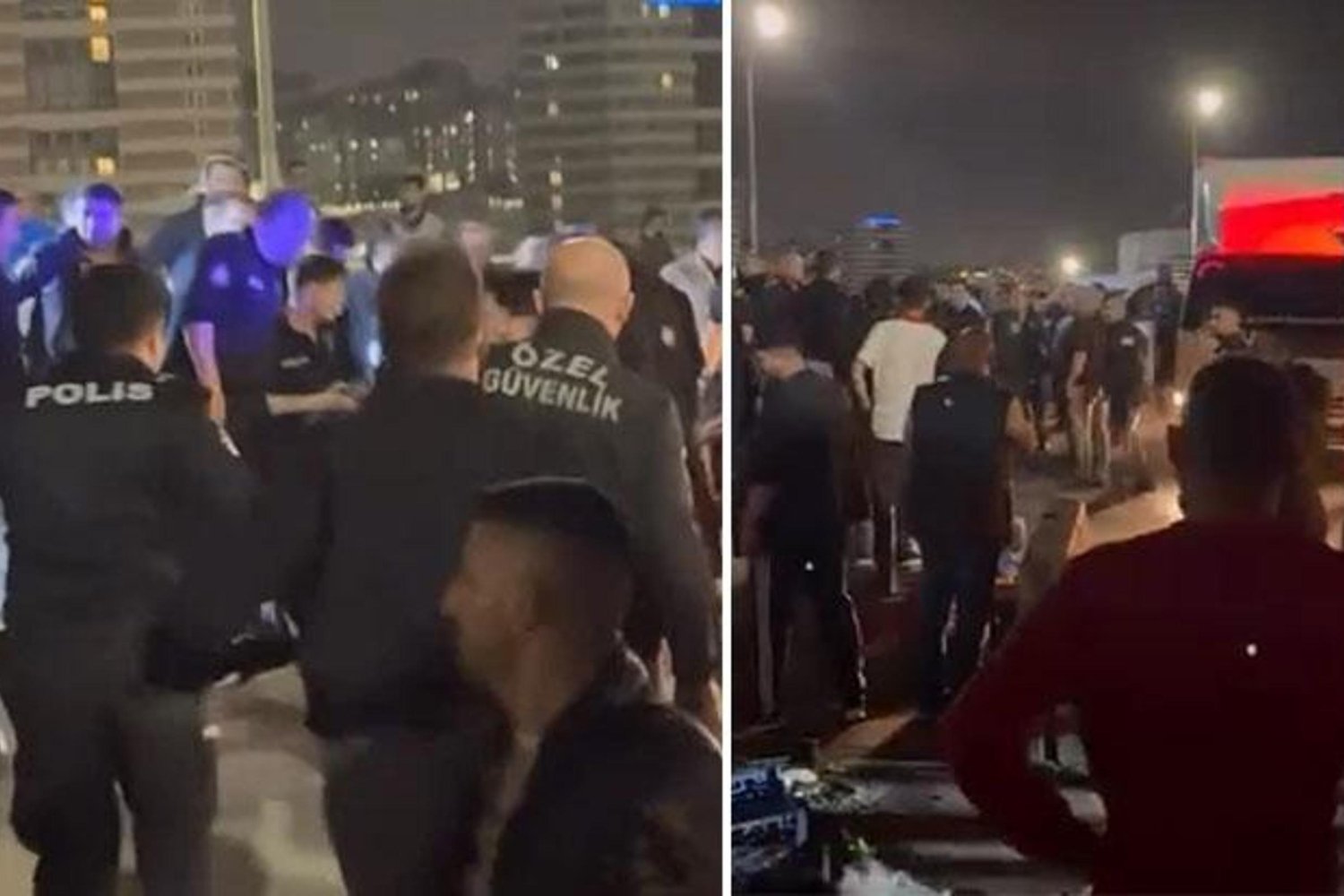 İstanbul Halinde Bıçaklı Taşlı Kavga Sistemi Dikkat Çekti