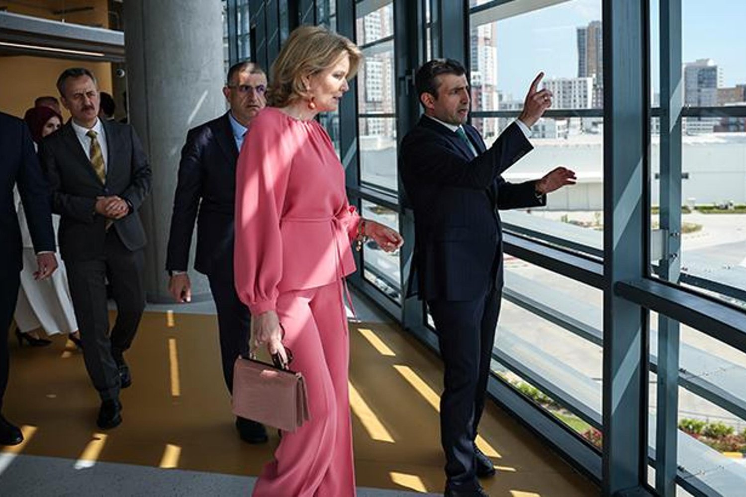 Belçika Kraliçesi Mathilde'nin Türkiye Ziyareti: Milli Teknoloji Merkezi’nde İHA İncelemesi