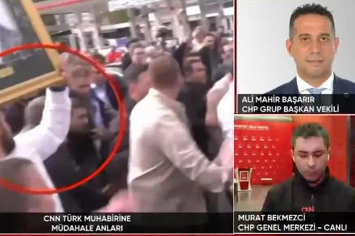 Gerilim Çıkan CHP Yürüyüşünde CNN Türk Ekipleri Gerçekleştirdiği Yayında Şok Tartışma!