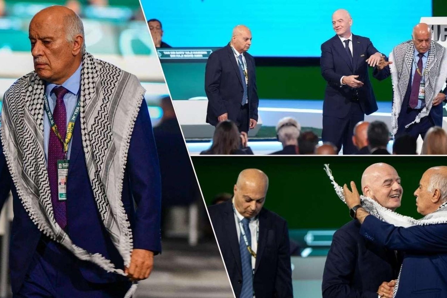 FIFA Kongresi’nde Gerilimi Artıran An: Infantino ve Filistin Temsilcileri Arasında Tansiyon Dolu Anlar