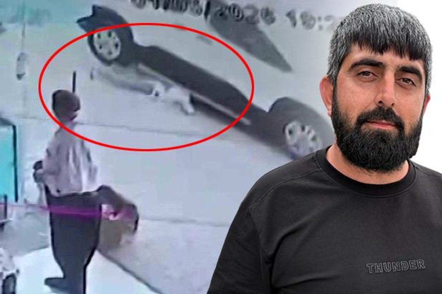 Dikkat Çeken Olay: Çocuk Hafif Ticari Aracın Altına Girdi, Bahtiyar Ete Kurtardı