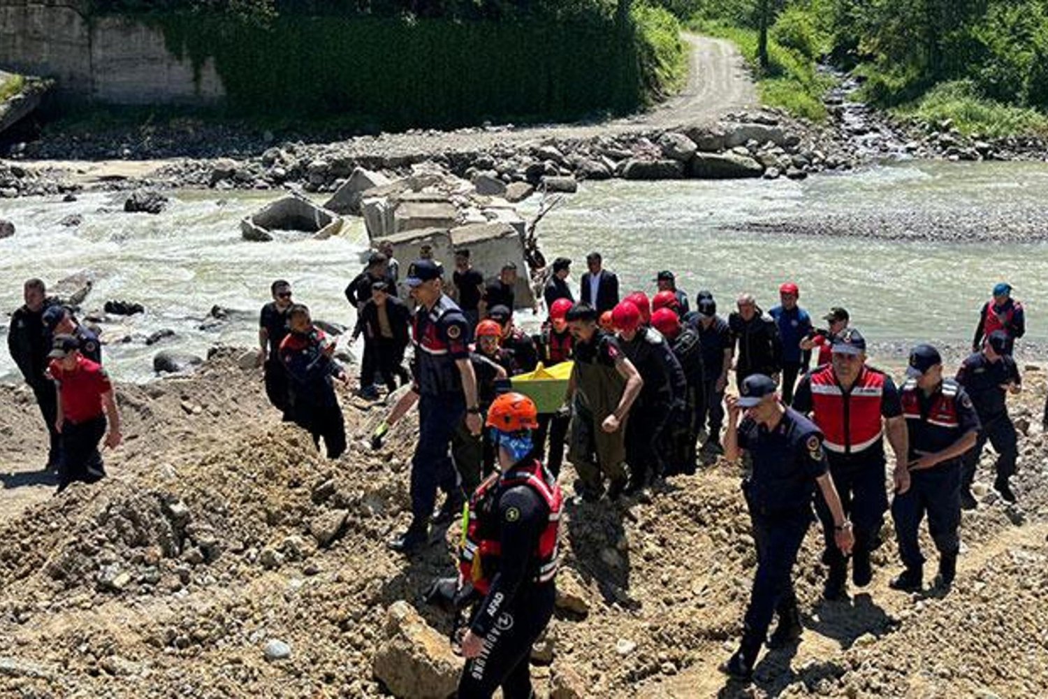 Giresun'da Arama Kurtarma Çalışmaları Yakınlarda Sonuçlandı