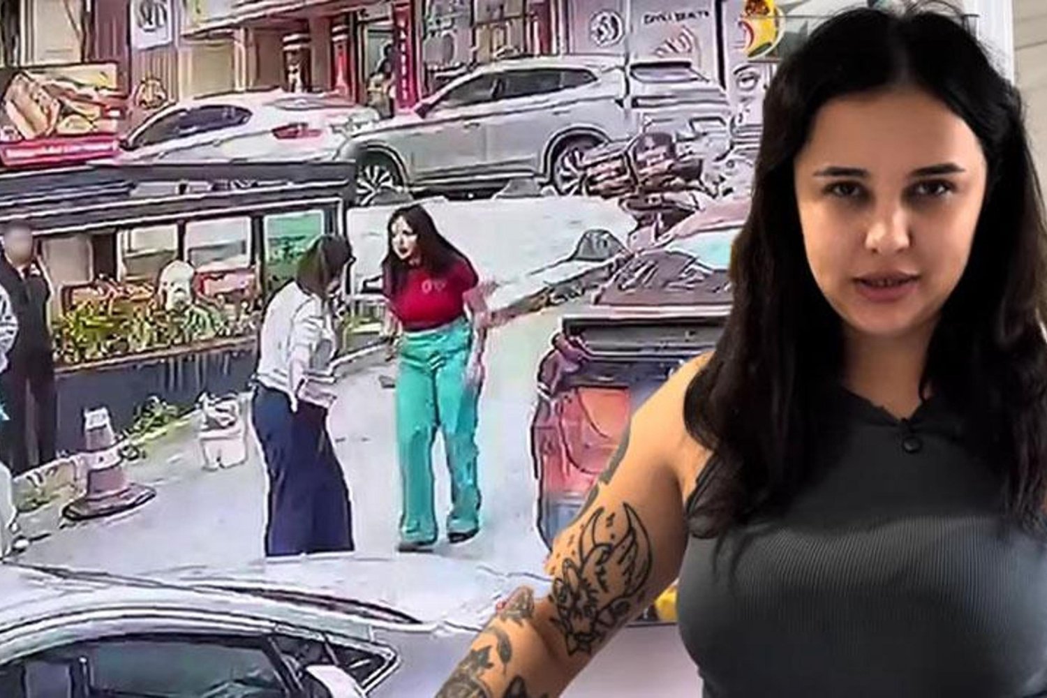 İstanbul'da Sosyal Medya Fenomeni Hülya Sönmez'den Şoke Eden Trafik Şiddeti!