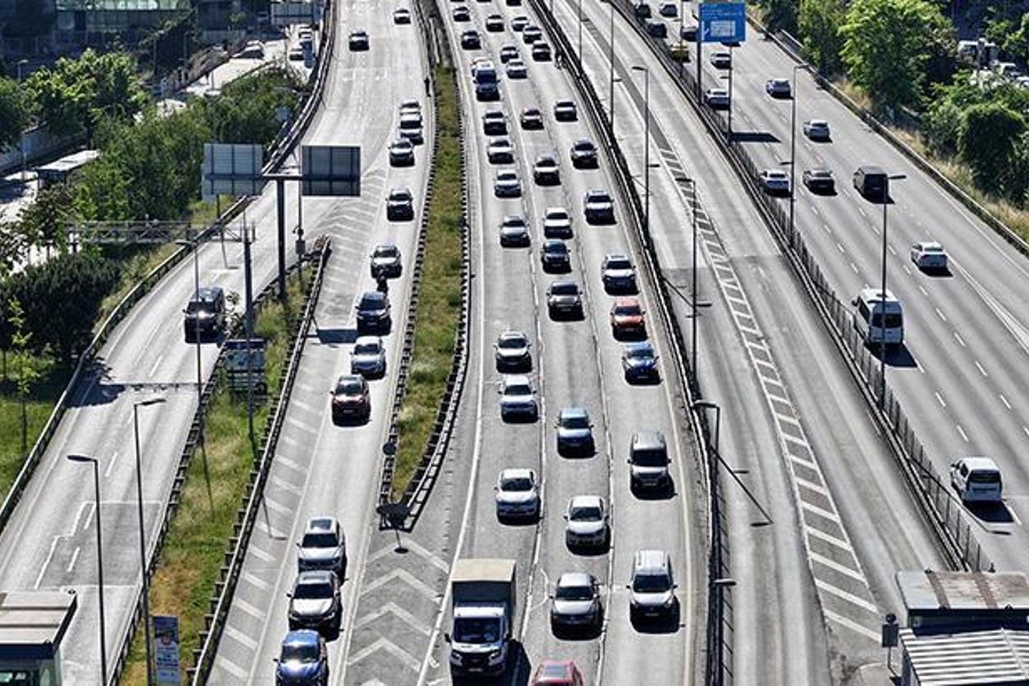 İstanbul'da Bayram Tatilinde Trafik Durumu Düşük Seviyelerde