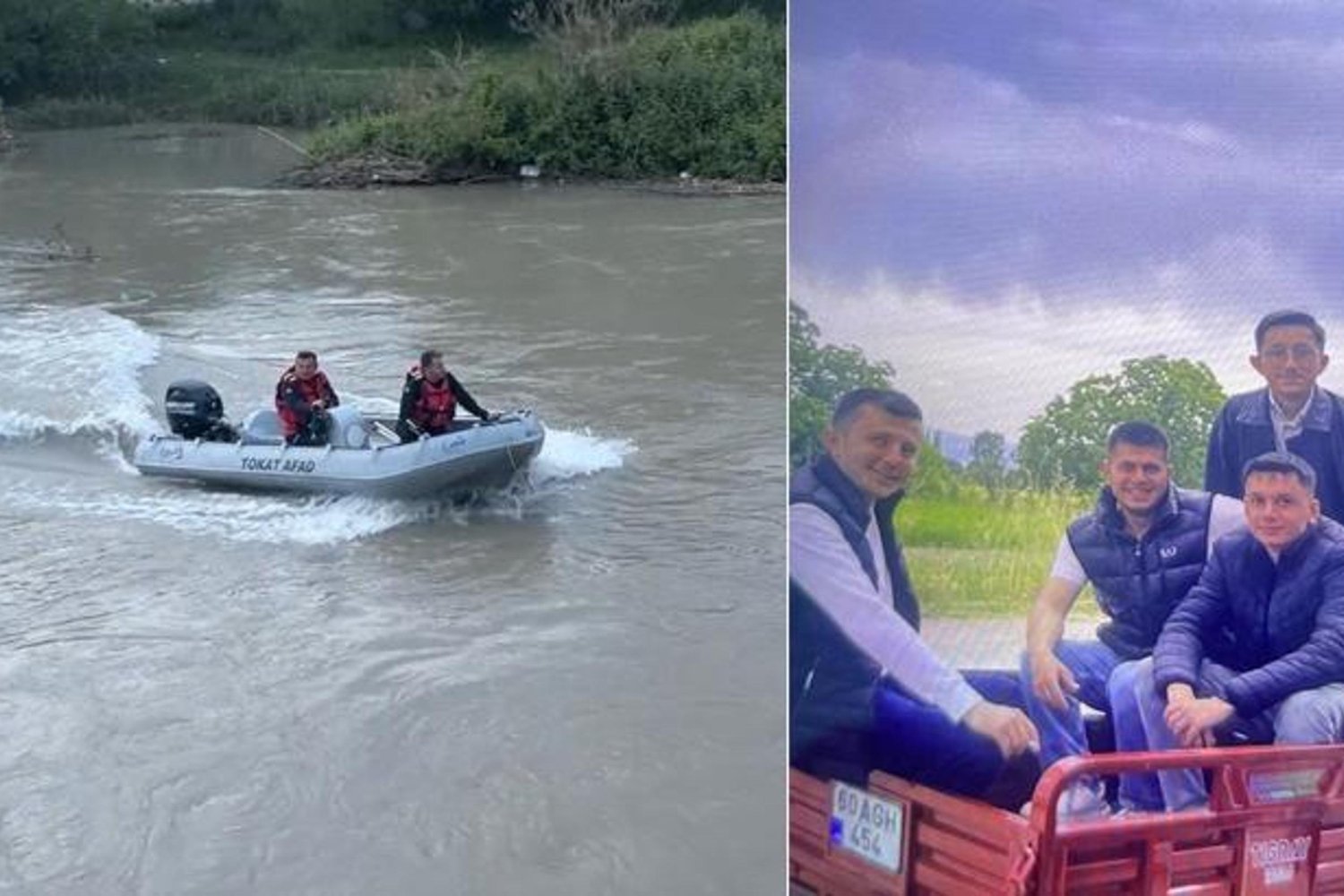 Kelkit Çayı'nda Elektrikli Bisiklet Kazası: 2 Kişi Kurtarıldı, 2'sinin Araması Devam Ediyor
