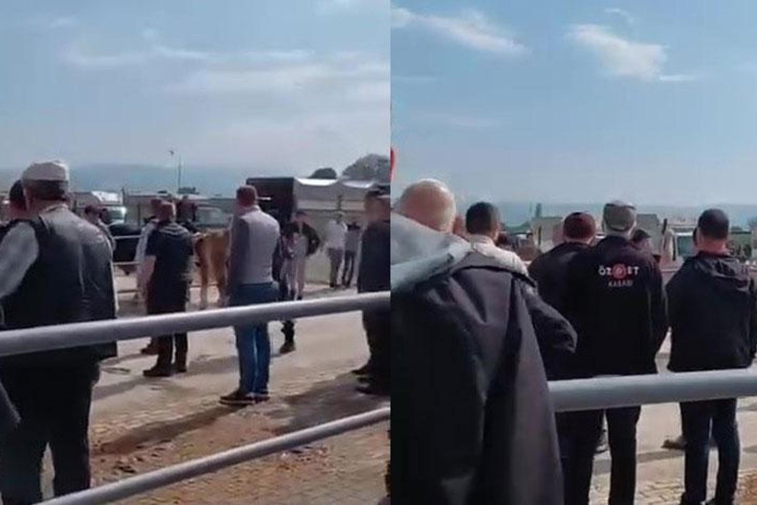 İnegöl'deki Kurbanlık Pazarında Çıkan Kavga Paniğe Neden Oldu