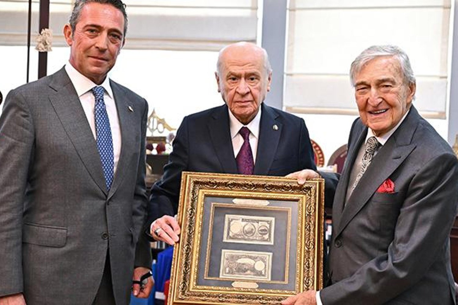 Koç Holding'den Devlet Bahçeli'ye Özel Ziyaret ve Davet