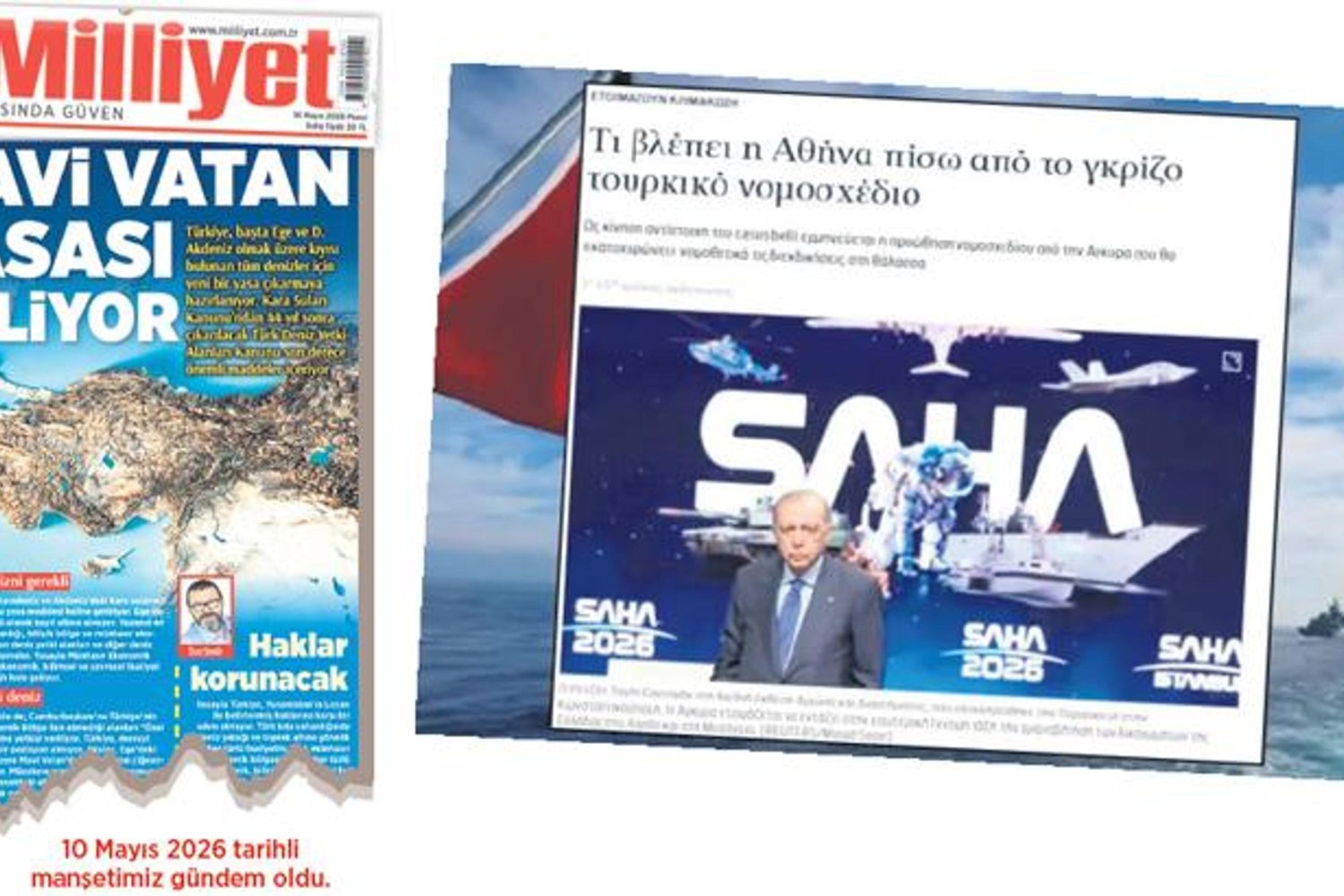 Mavi Vatan Yasası Geliyor! Türkiye ve Yunanistan Denizlerde Çatışma Kapsamında