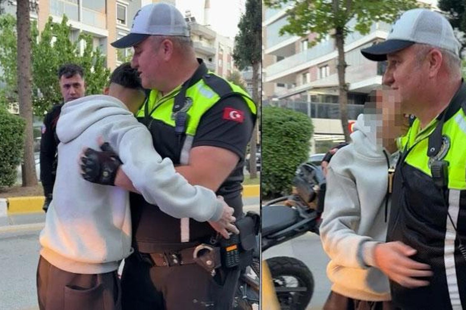 Aydın'da Kasksız Motosiklet Şüphelisi Kaçarken Kaza Yaptı!