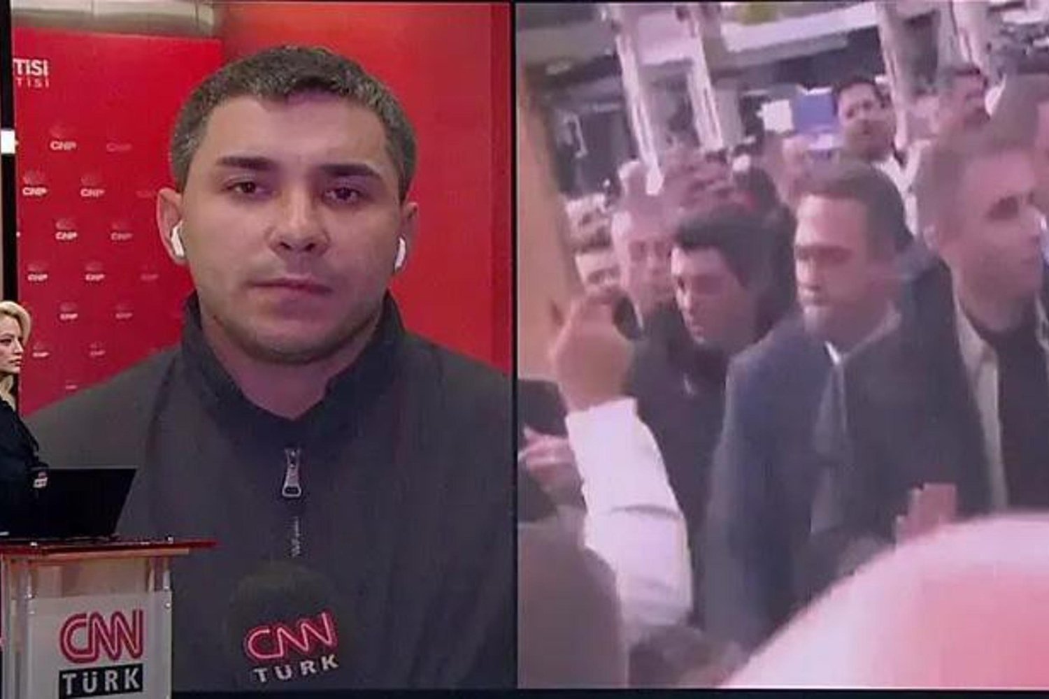 Gerilimli CHP Merkezi Olayı: CNN Türk Ekibine Müdahale ve Özür Telefonu