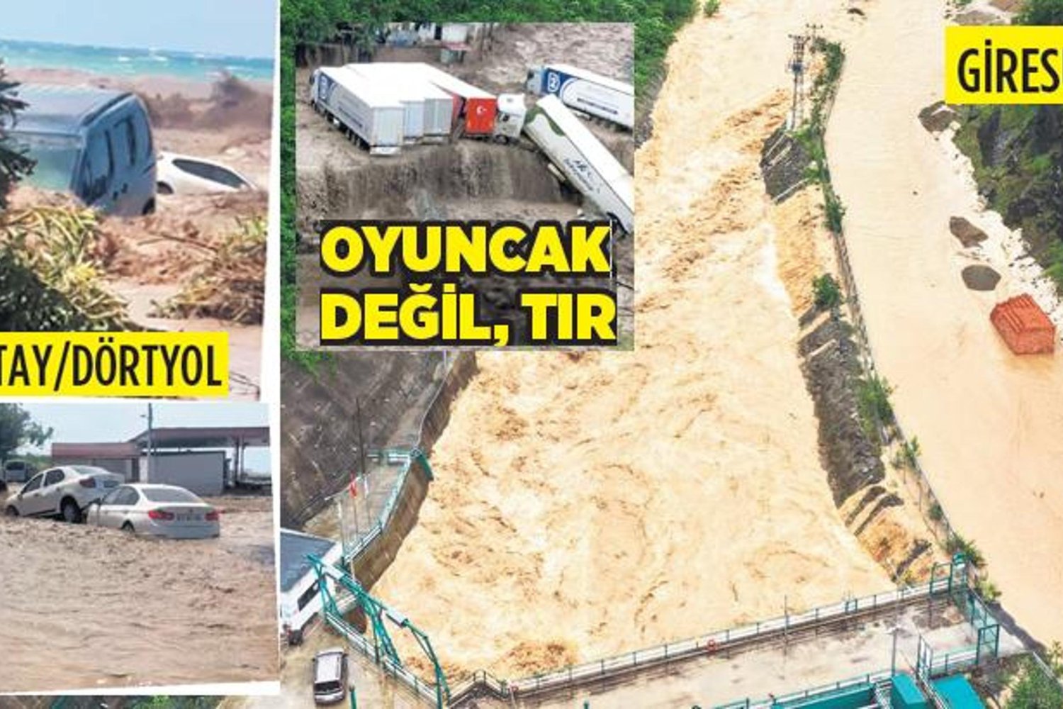 Kurban Bayramı'nda Türkiye'de Sağanak Yağış Sele Neden Oldu!