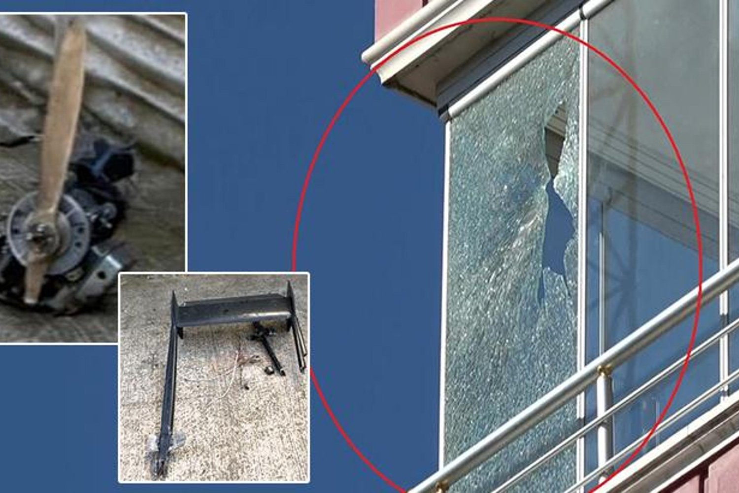 İlkadım'da İnsansız Hava Aracı Düşürdü: Çatı ve Camlarda Hasar Oluştu