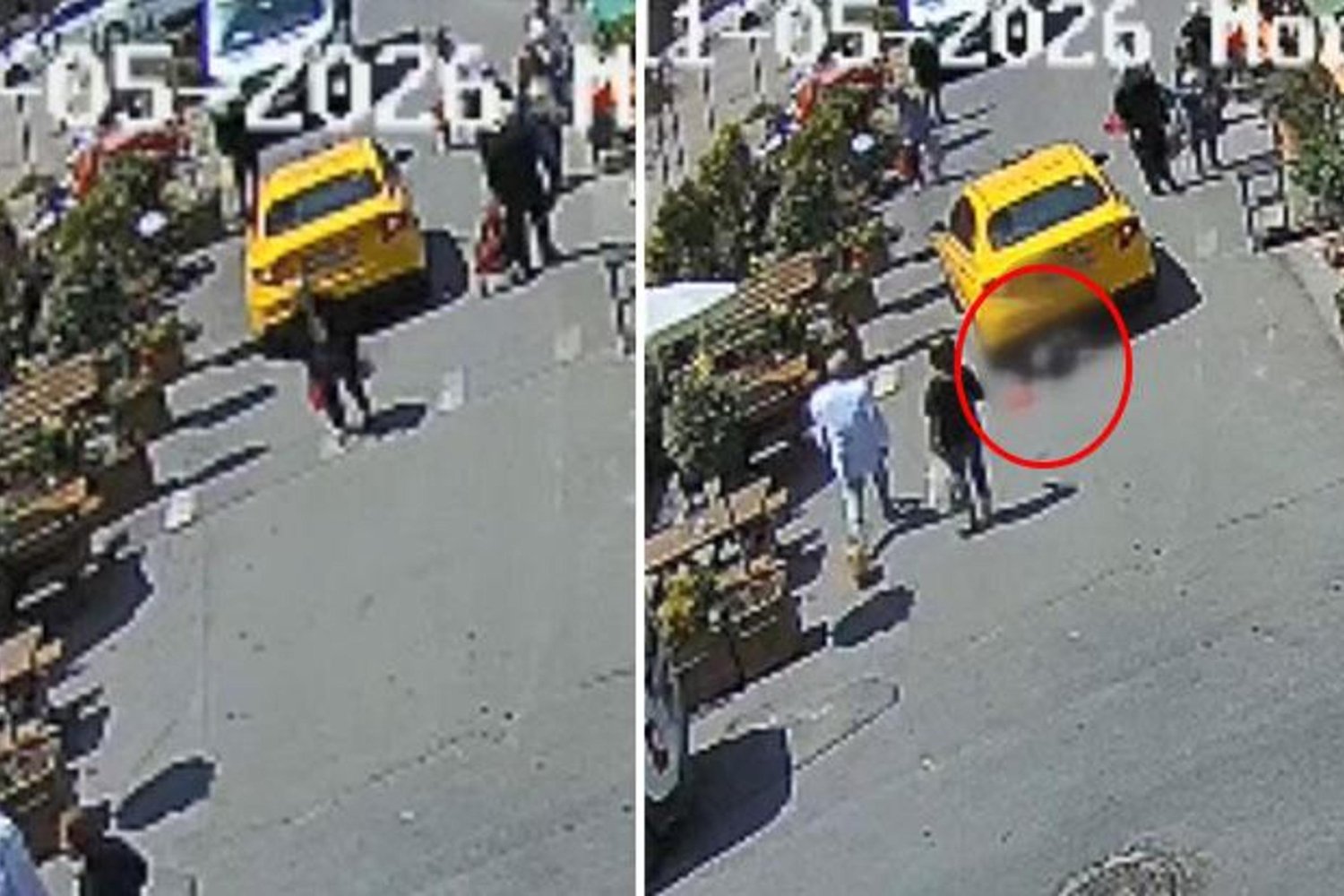 İstanbul'da Taksi Kazası: Yolda Yürüyen Kadına Çarpan Sürücü Serbest