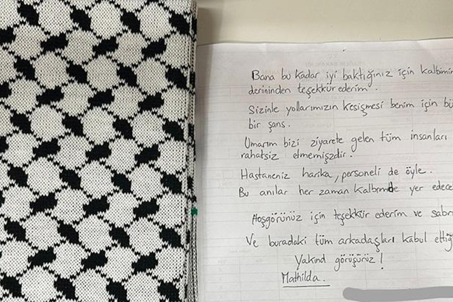Mağdur Fransız Mülteciye Türk Sağlık Hizmetlerinden İnsanlık Dolu Destek
