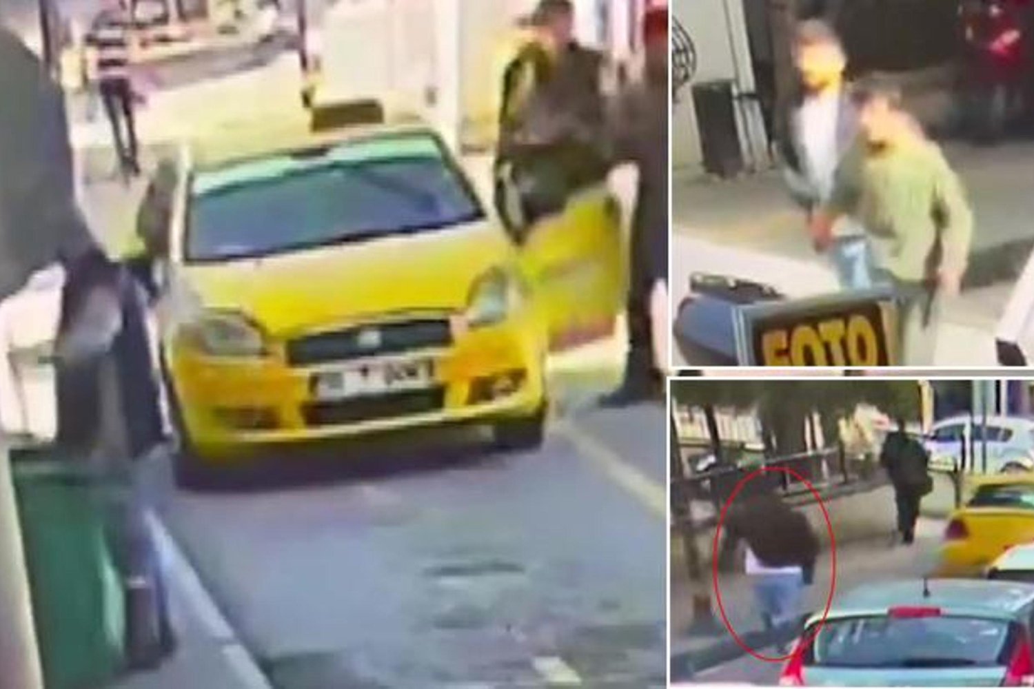 Taksi Hırsızlığı Kamerada! Şüpheli Polis Eşliğinde Durağa Götürüldü
