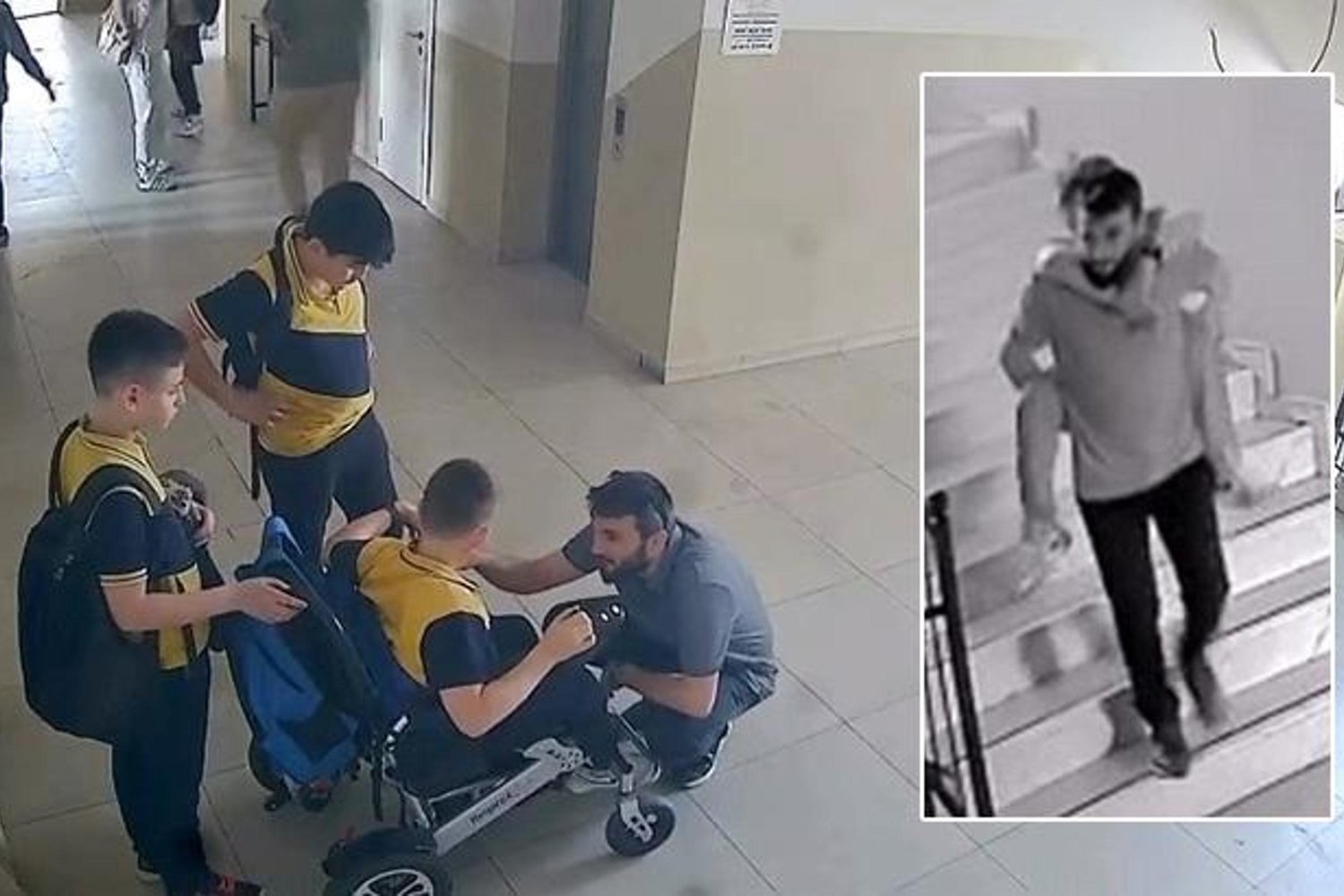 İnegöl'de Öğrenciye Asansör Arızası Çilesi Çektirmedi! Öğretmenler ve Öğrencilerden Dayanışma Dolu Anlar