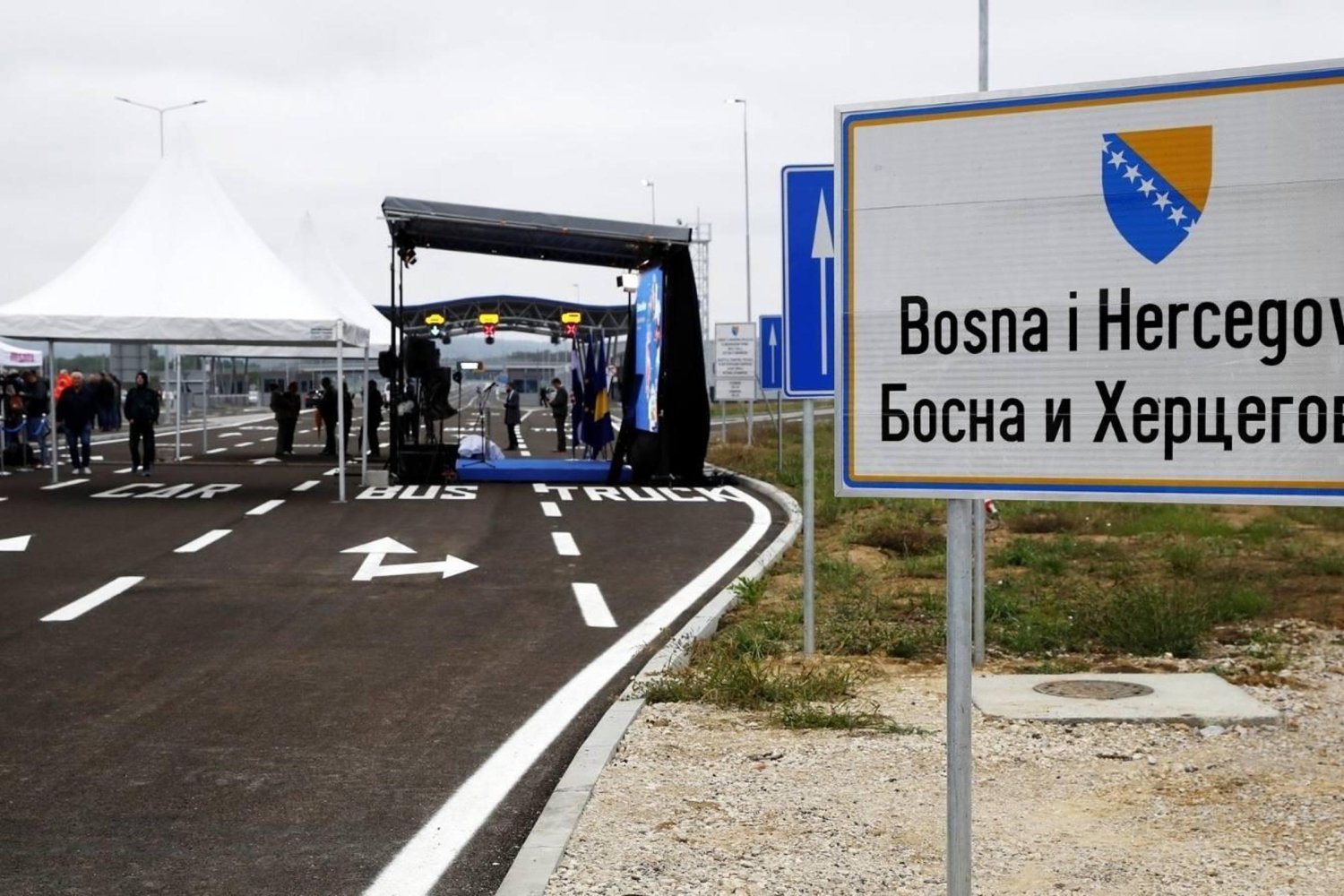 Bosna Hersek ve Hırvatistan Sınır Kapıları Sayısını 5'e Çıkardı