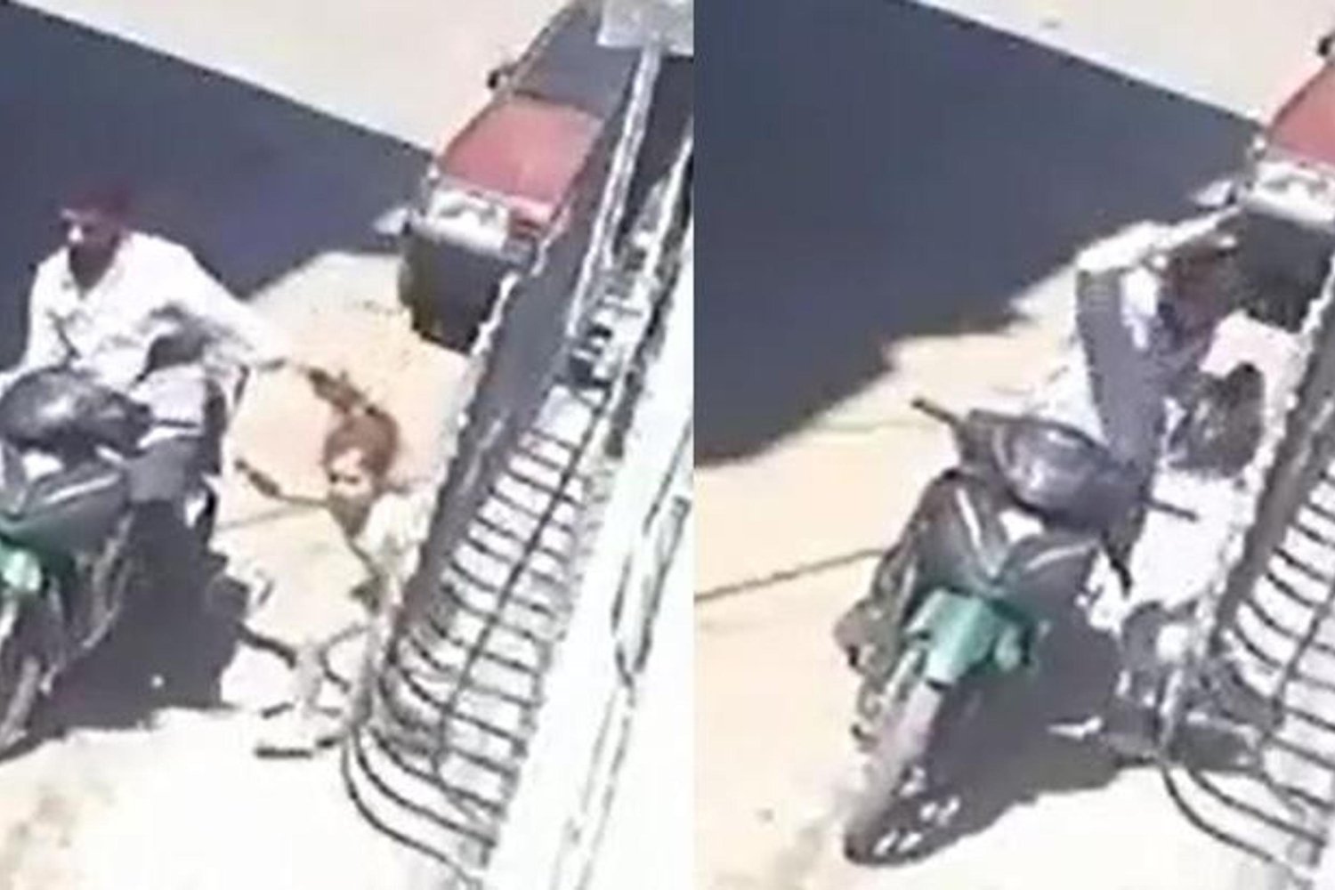 Gaziantep'te Şiddetli Olay! Motosikletli Babadan Kızına Şiddet Şoku