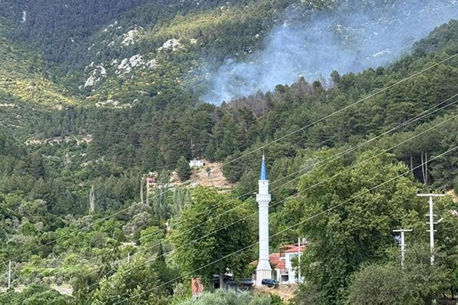 Yangın Antalya'da Kontrol Altında Almaya Çalışılıyor