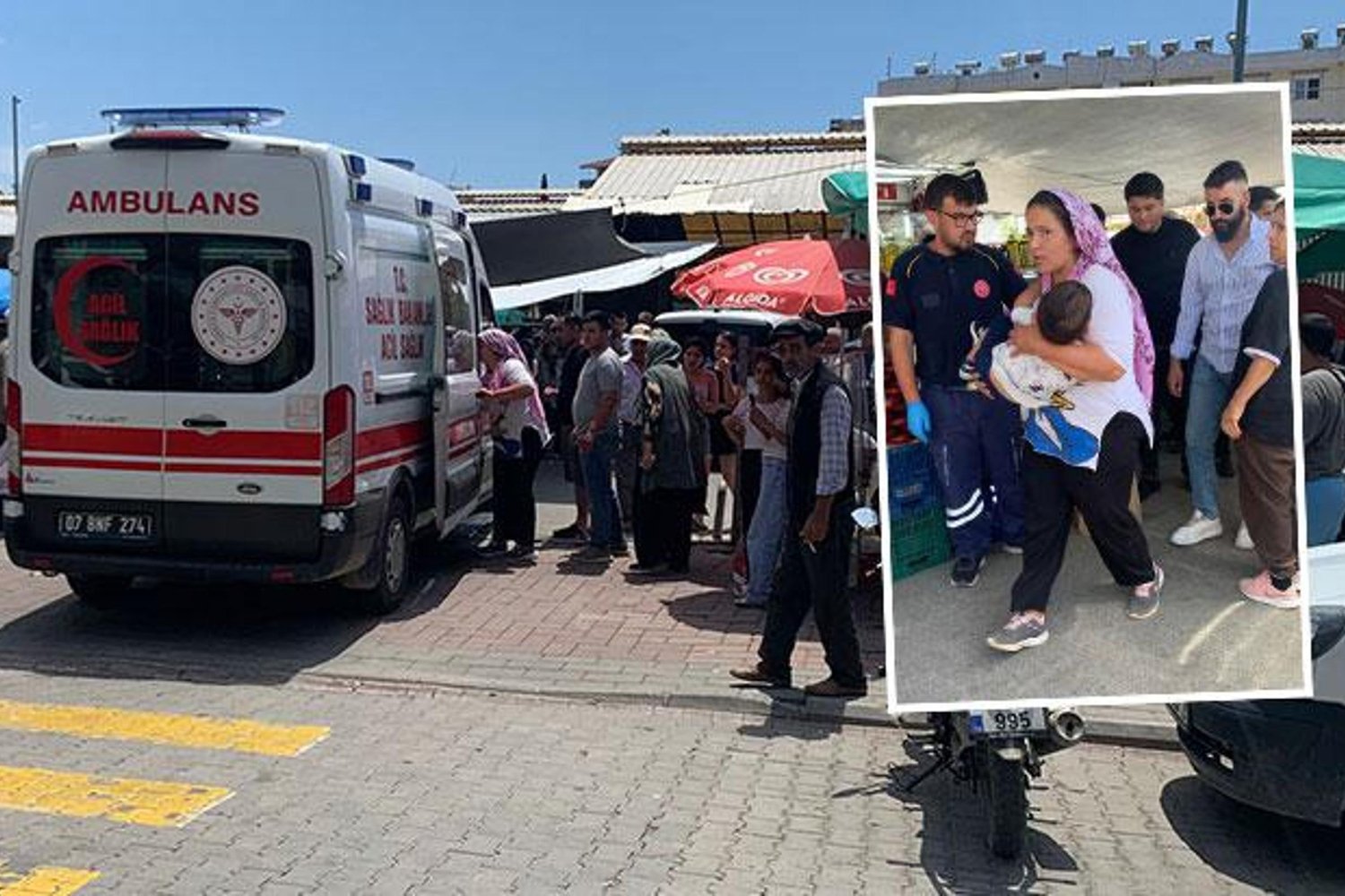 İstiklal Mahallesi'nde Cuma Pazarında Yorgun Mermiyle Yaralanan Çocuk Şok Edici Olay
