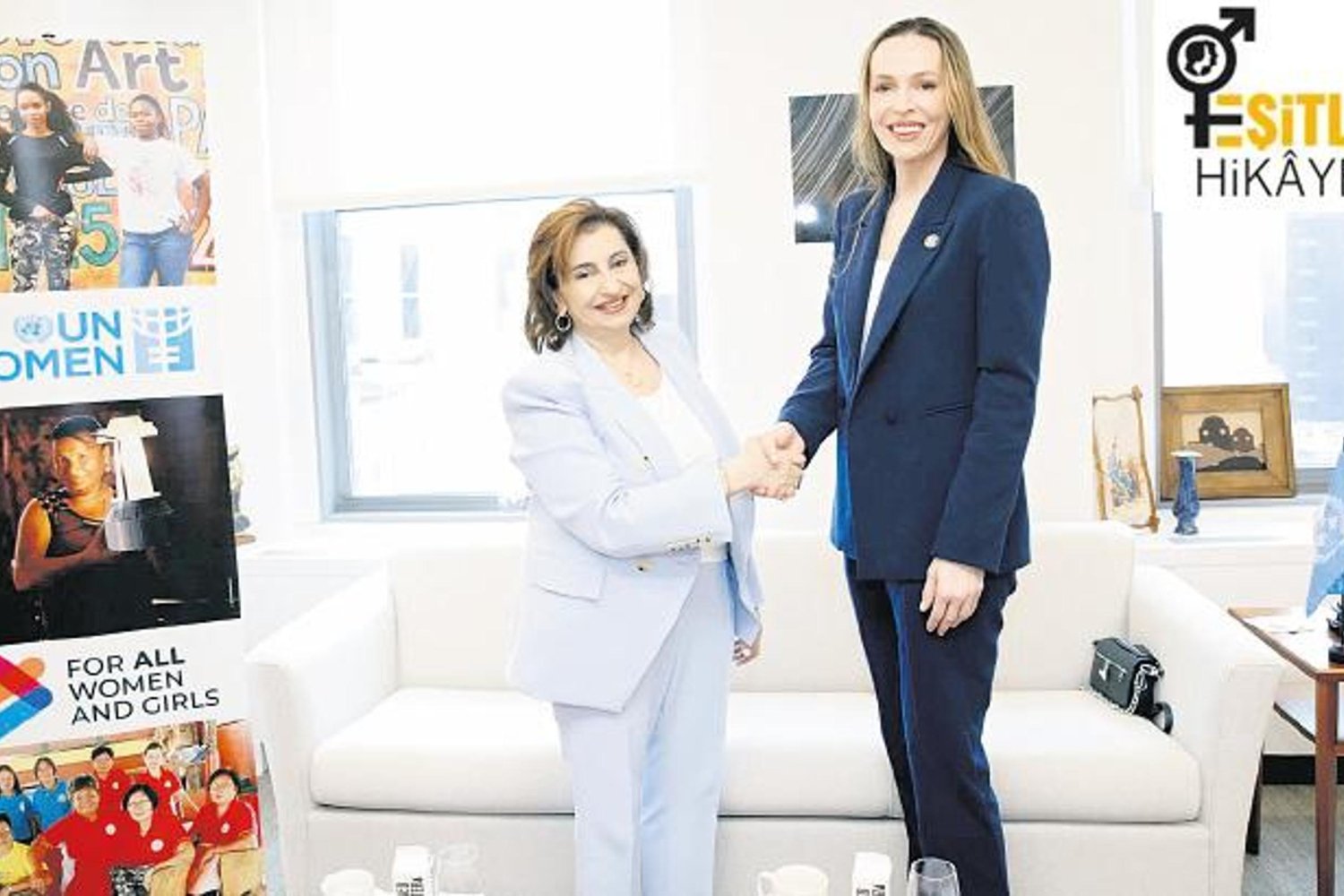 Kadın Liderliği ve Eşitlik İçin Sporun Gücü: Eda Erdem BM Kadın Birimi’nen İlham Verici Ziyareti