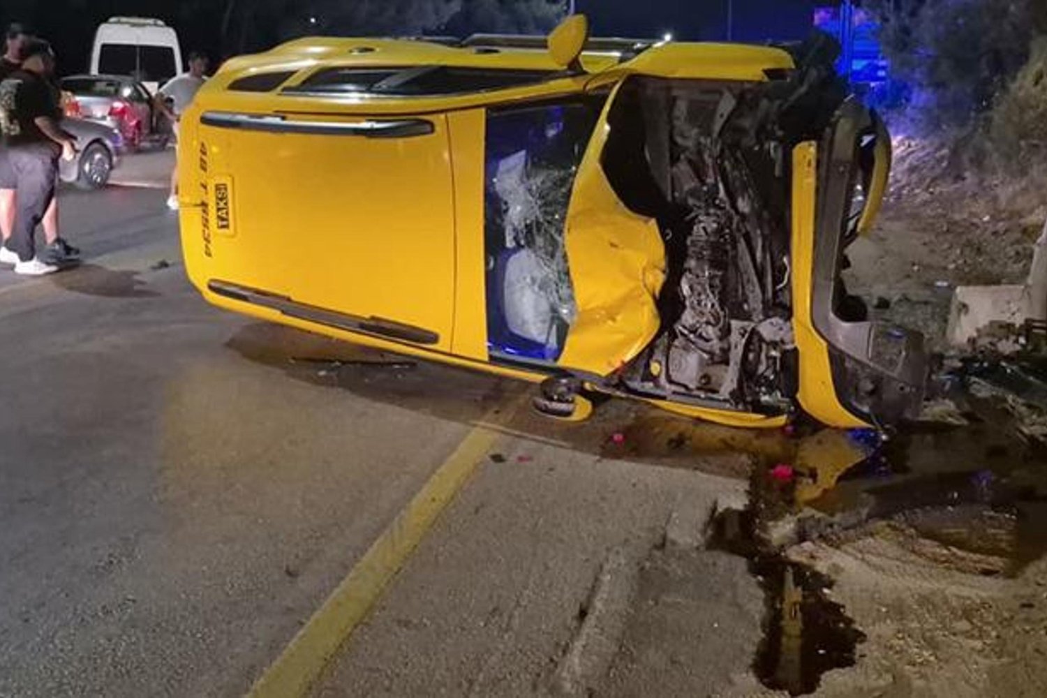 Muğla'da Trafik Kazası: Taksi ve Motosiklet Çarpıştı, 1 Ölü, 1 Ağır Yaralı