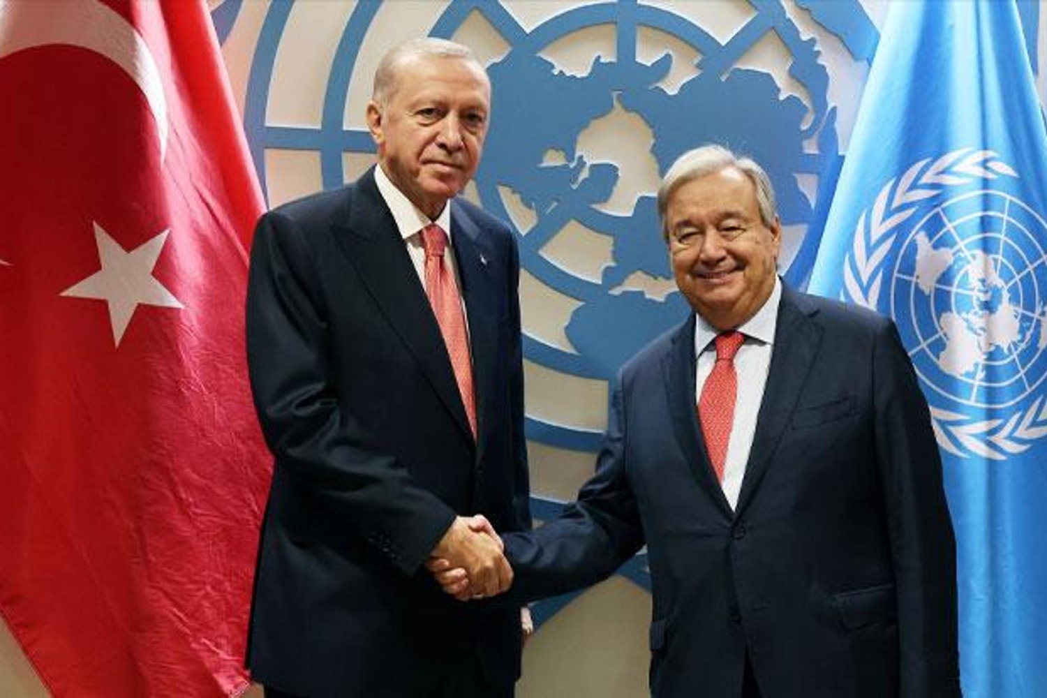 Erdoğan Guterres Anlaşmasıyla Bölgesel ve Küresel Gelişmeleri Değerlendirdi