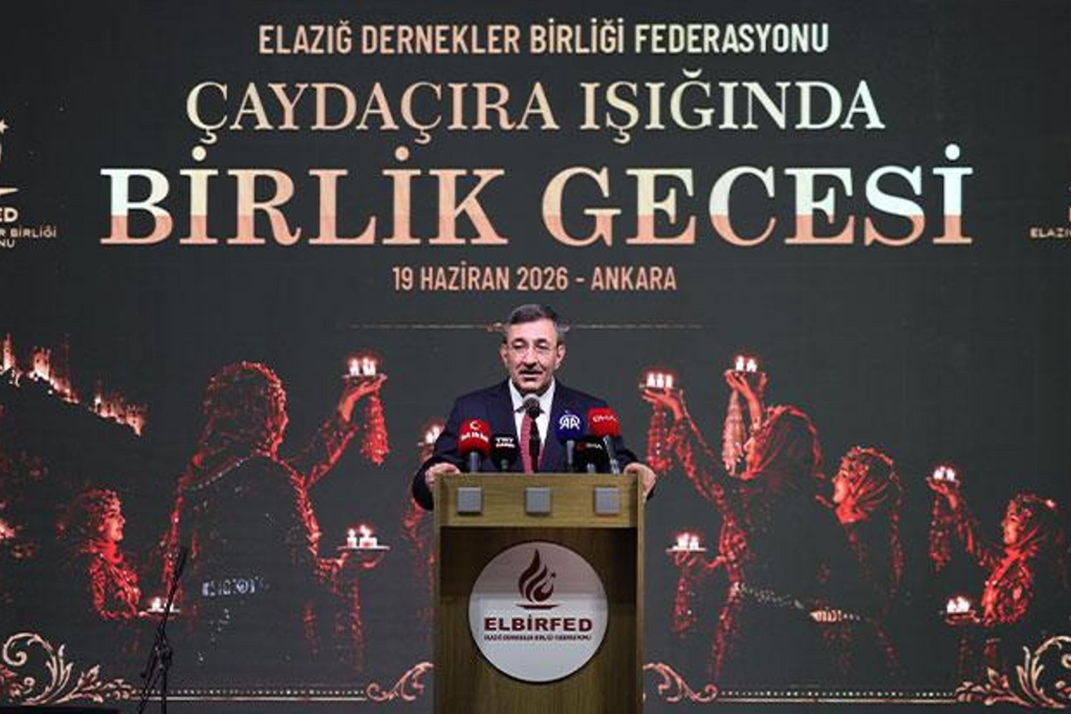 Elazığ'da Cumhurbaşkanı Yardımcısı Yılmaz'dan Güçlü Türkiye Vurgusu