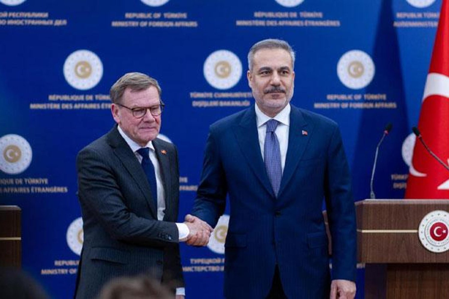 Dışişleri Bakanı Fidan ve Alman Mevkidaşı Wadephul Arasında Kritik Görüşme