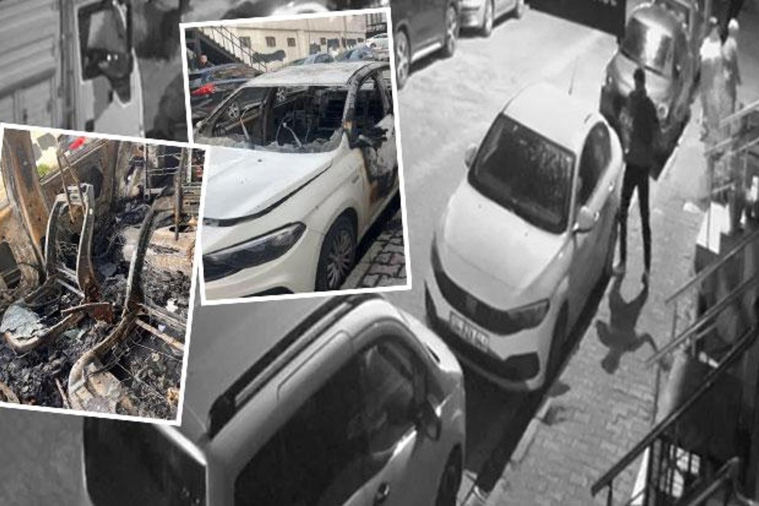 İstanbul'da Aşırı Gerilim: Enişte Araba Yaktı, Şok Güvenlik Kamerası Görüntüleri Ortaya Çıktı
