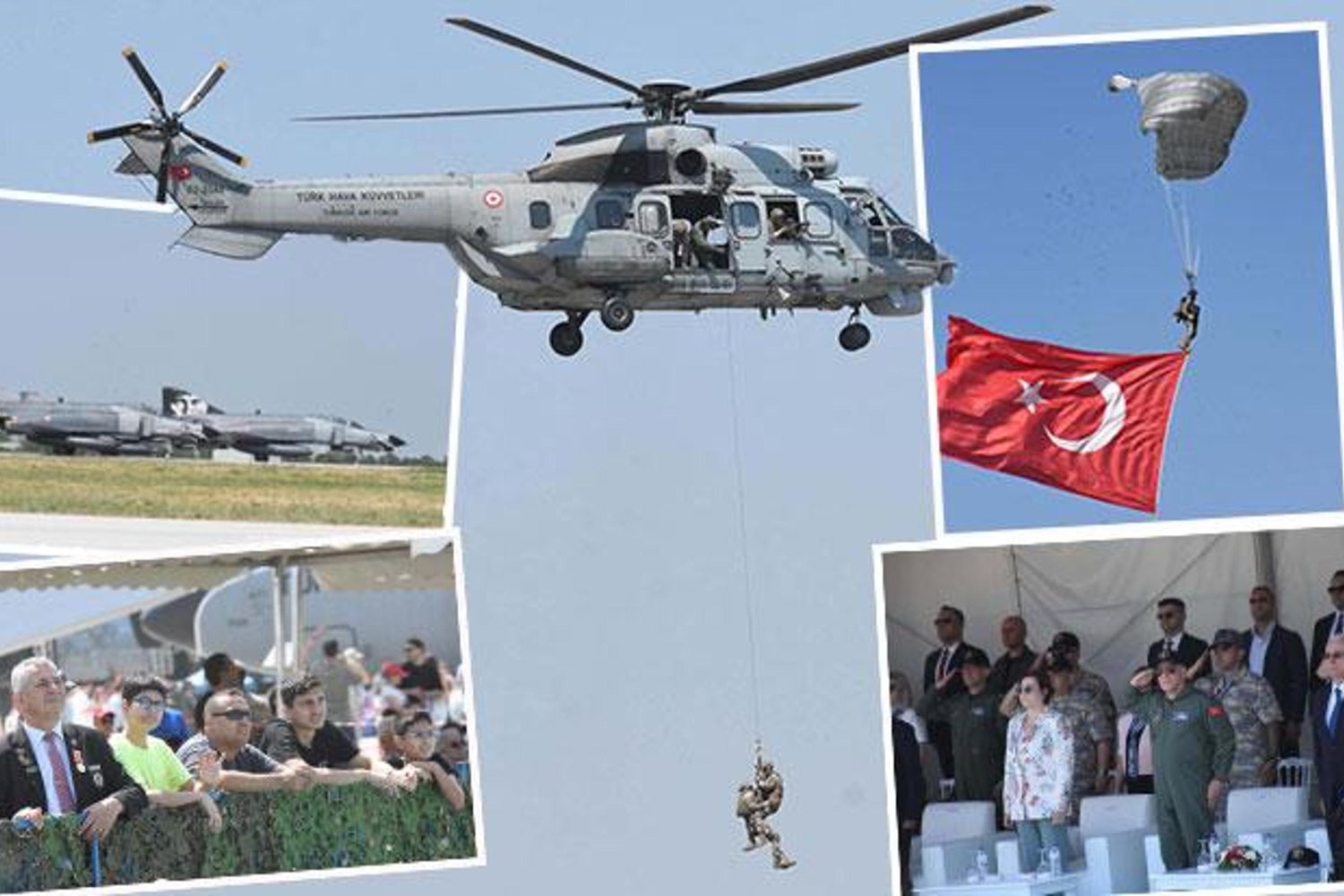 Türk Hava Kuvvetleri'nin 115. Kuruluş Yıl Dönümü Celisli Gençlik ve Havacılık Festivaliyle Kutlandı