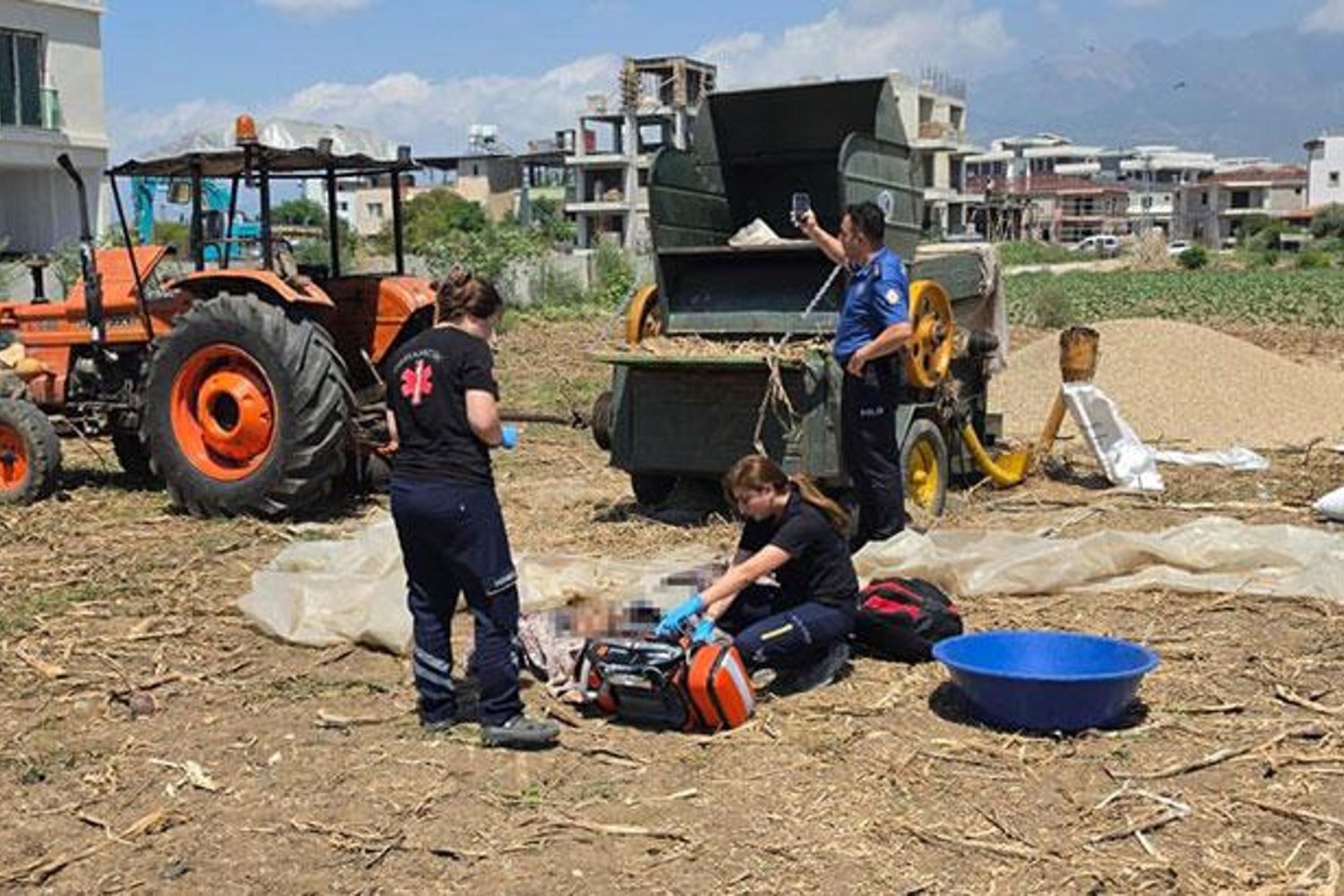 Arsuz'da Tarım Arazisinde Feci Olay: Makine Armenianinde Can Kaybı