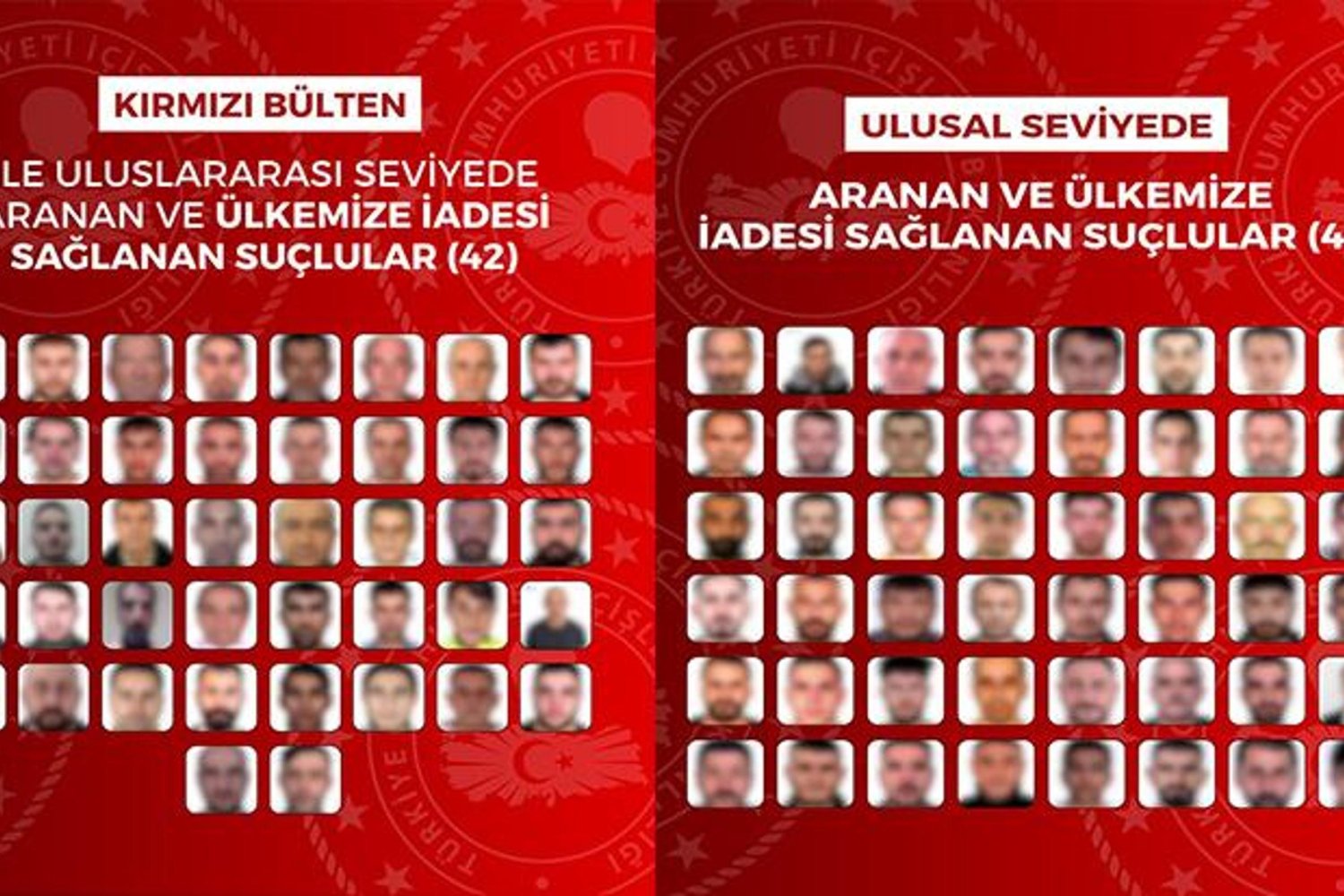 Uluslararası Operasyonla 90 Kaçak ve Aranan Şüpheli Türkiye'ye Getirildi