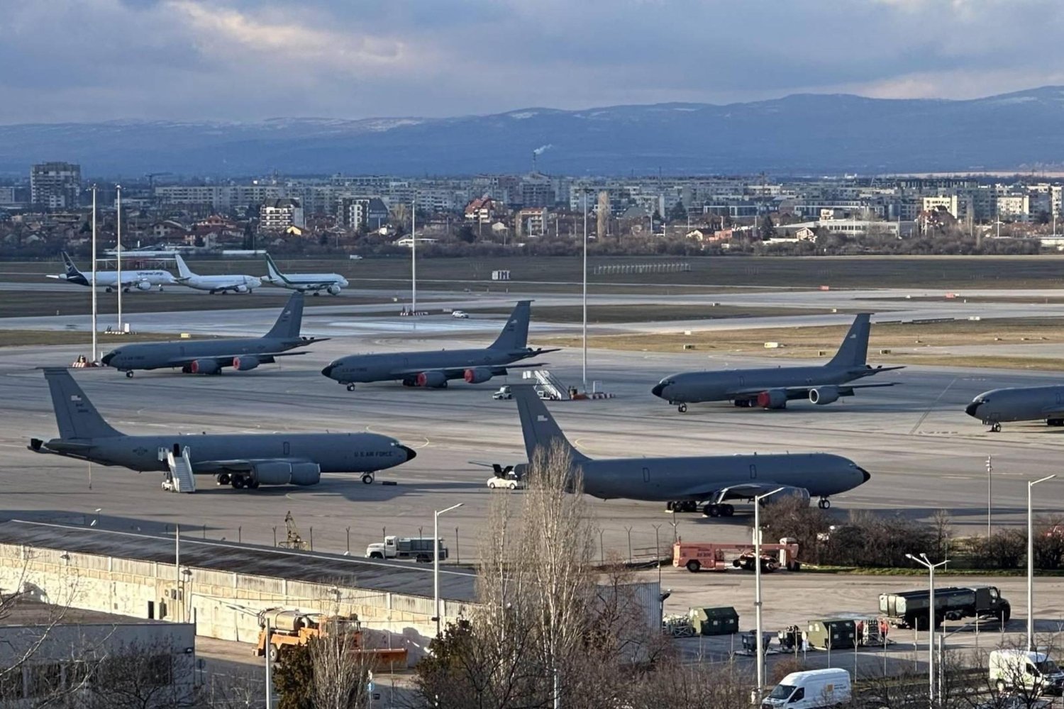 Bulgaristan ABD Askeri Uçaklarının Ayrılmasını Bekliyor Güvenlik Güçlerinde Stratejik İşbirliği