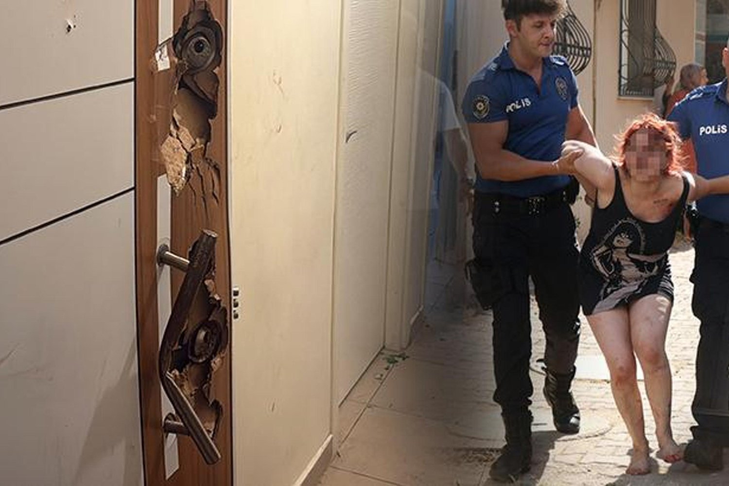 İzmirde Yangın ve İntihar Girişimi: Polis ve İtfaiye Seferber Oldu