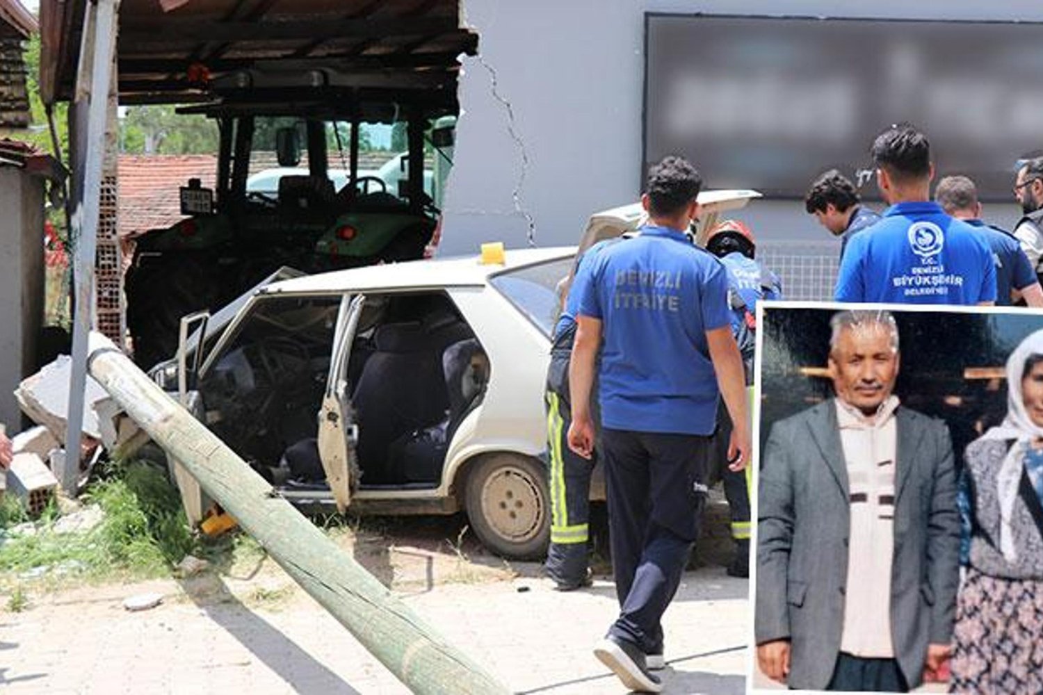 Denizli'de Trafik Kazası: Yaşlı Çift Hayatını Kaybetti