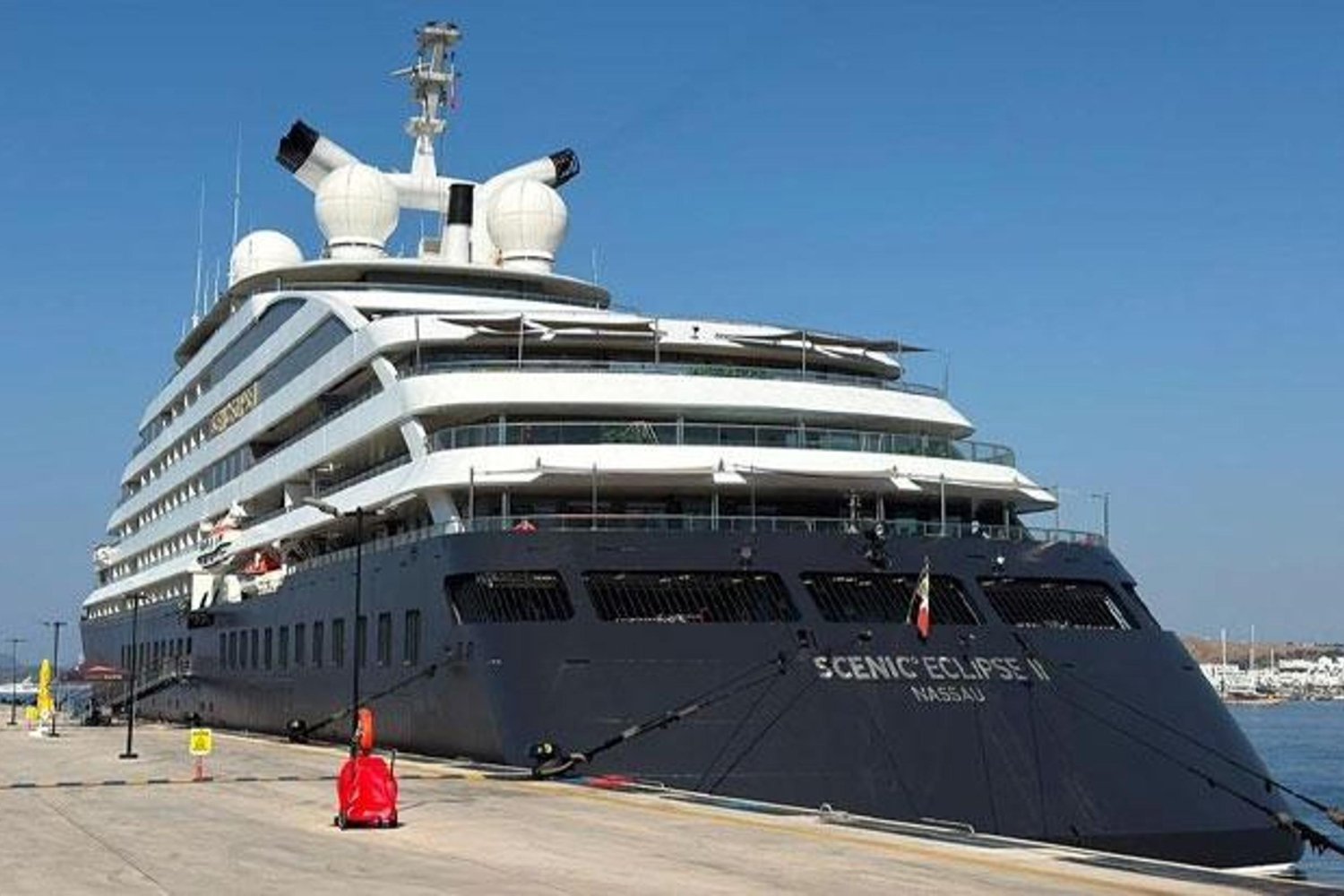 Lüks Scenic Eclipse II Bodrum’a İlk Seferini Gerçekleştirdi